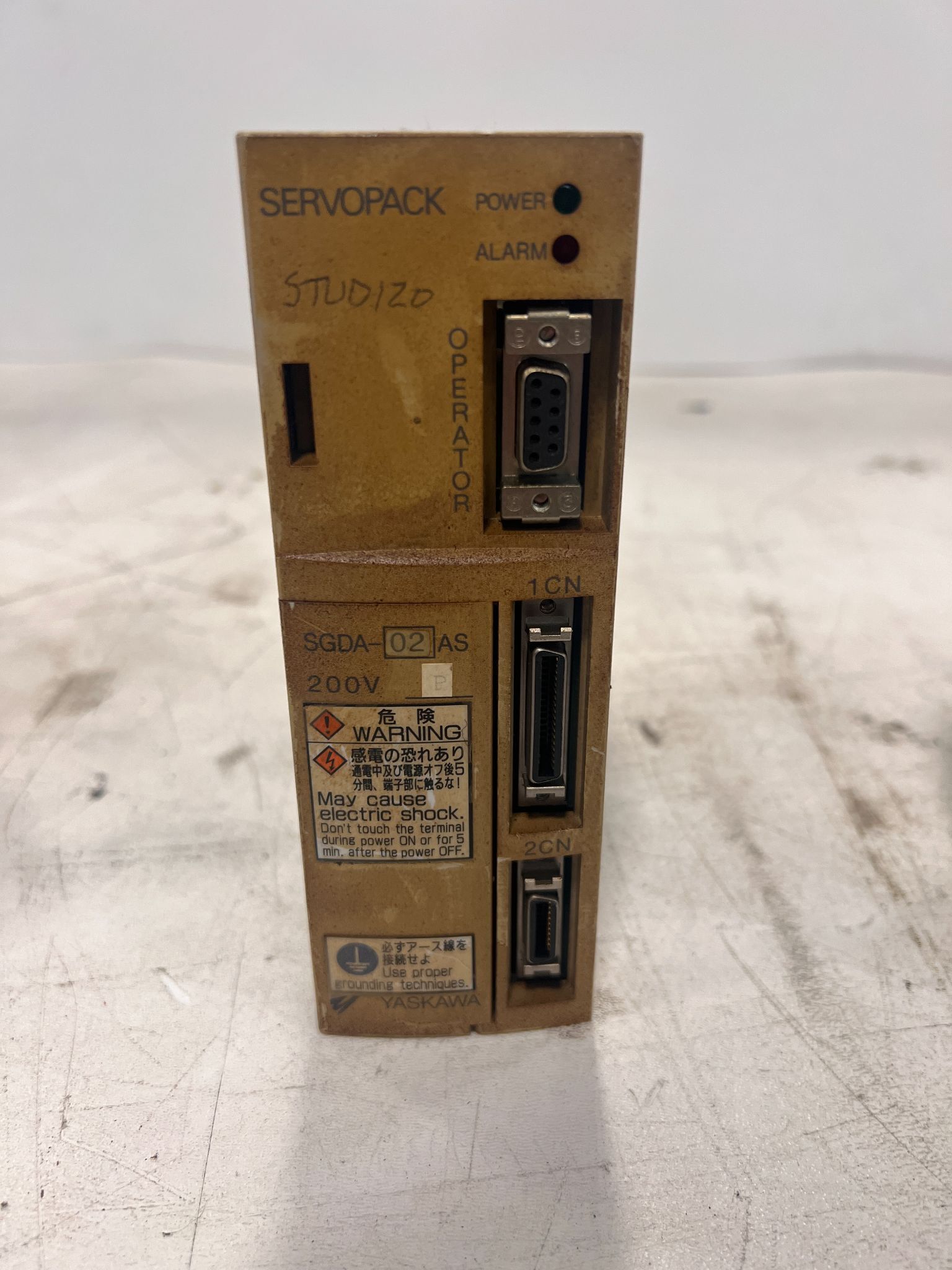 YASKAWA SGDA-04ASP SERVO DRIVE USED 0