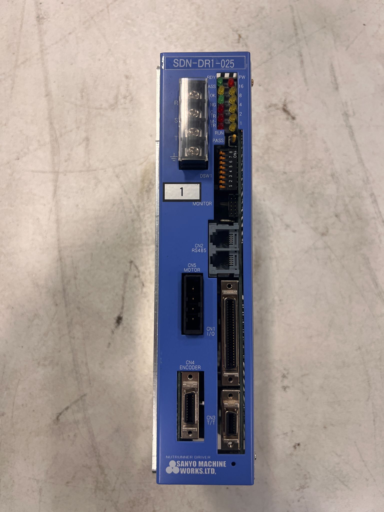 SANYO SDN-DR1-025 SERVO DRIVE USED 0