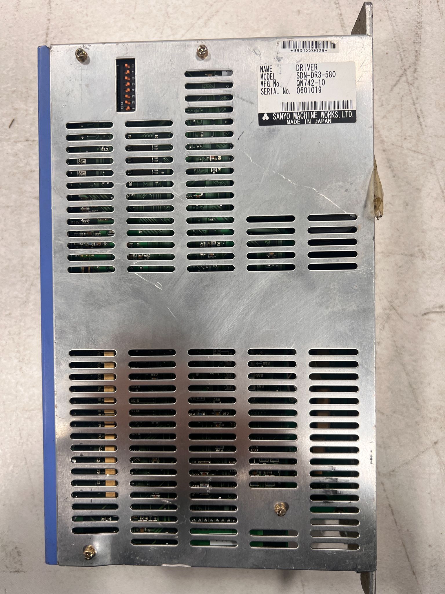 SANYO SDN-DR3-580 SERVO DRIVE USED 1