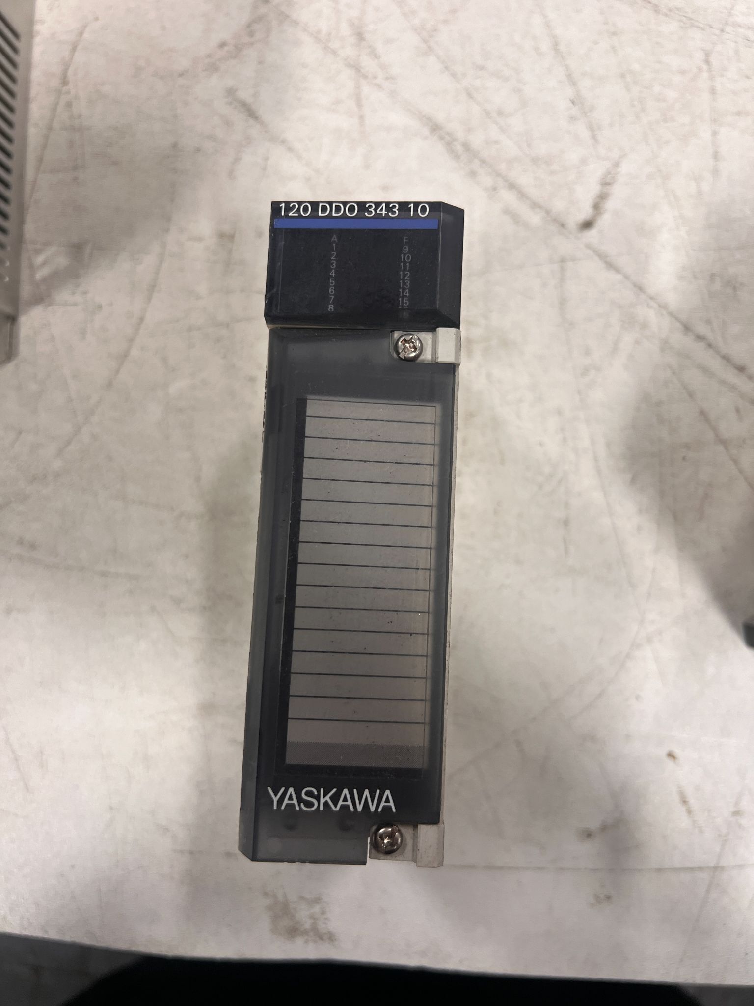 YASKAWA JAMSC-120DD034310 I/O MODULE USED 0