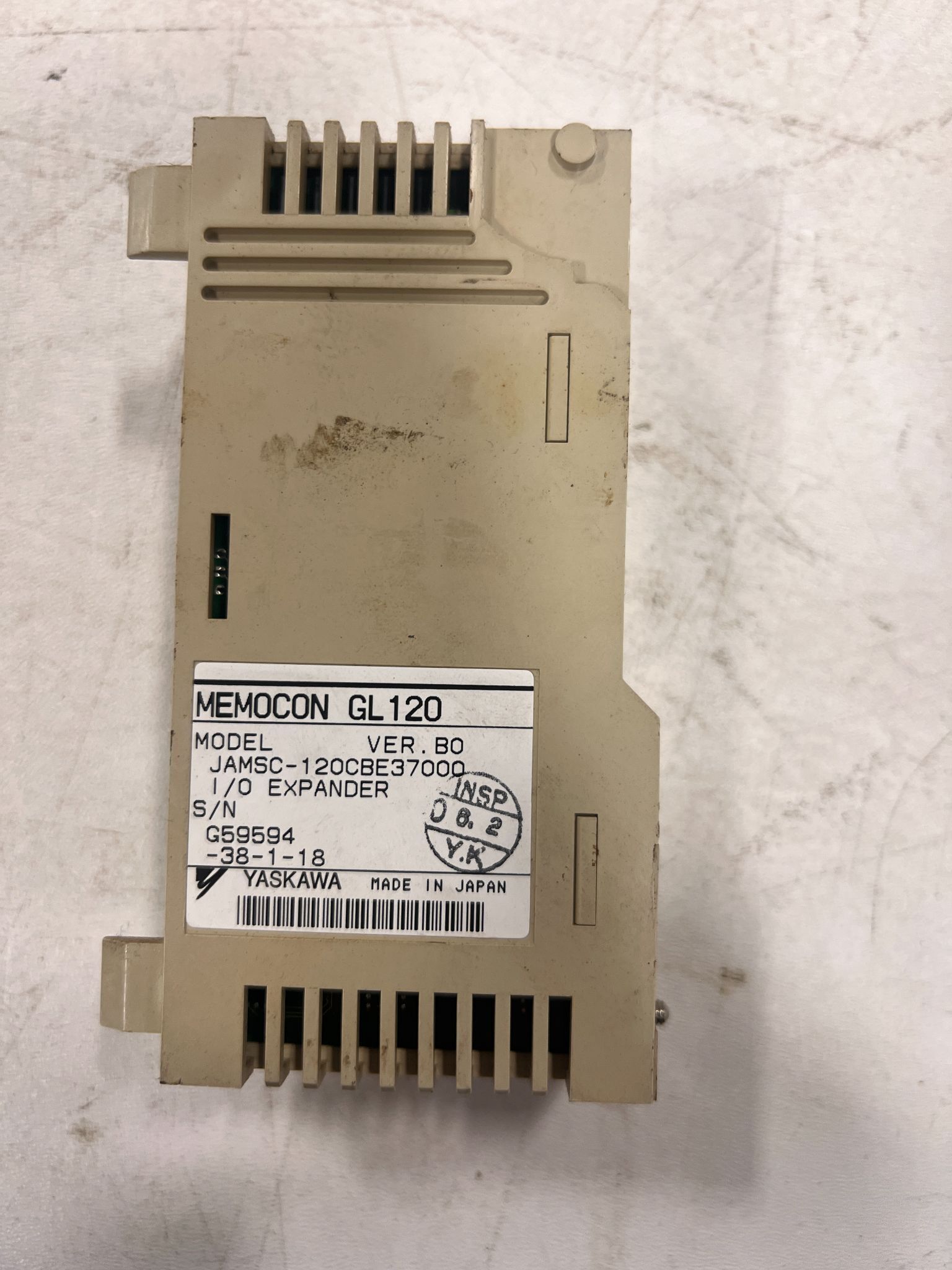 YASKAWA JAMSC-120CBE37000 I/O MODULE USED 2