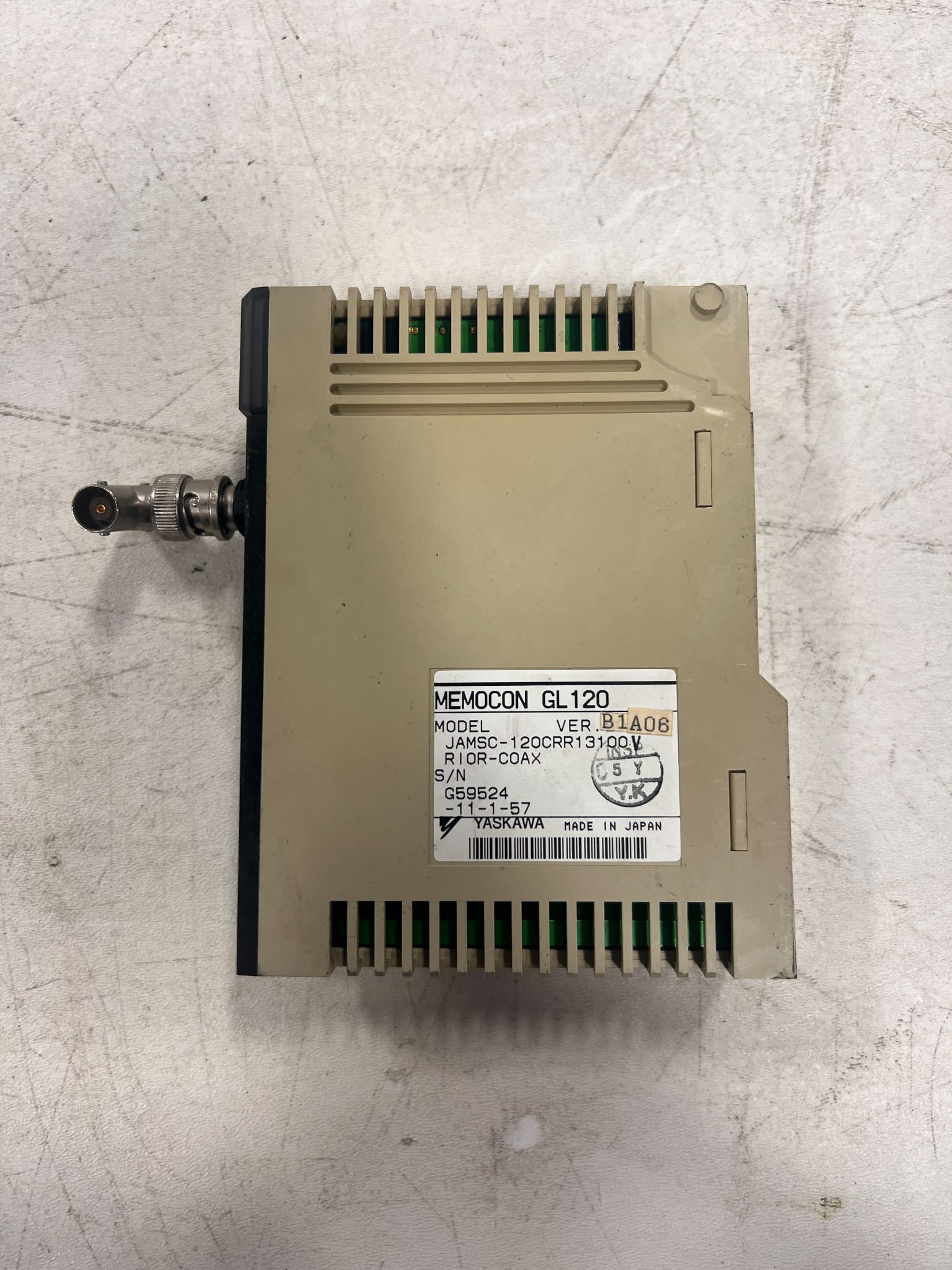 YASKAWA JAMSC-120CRR13100 CONTROL MODULE USED 2