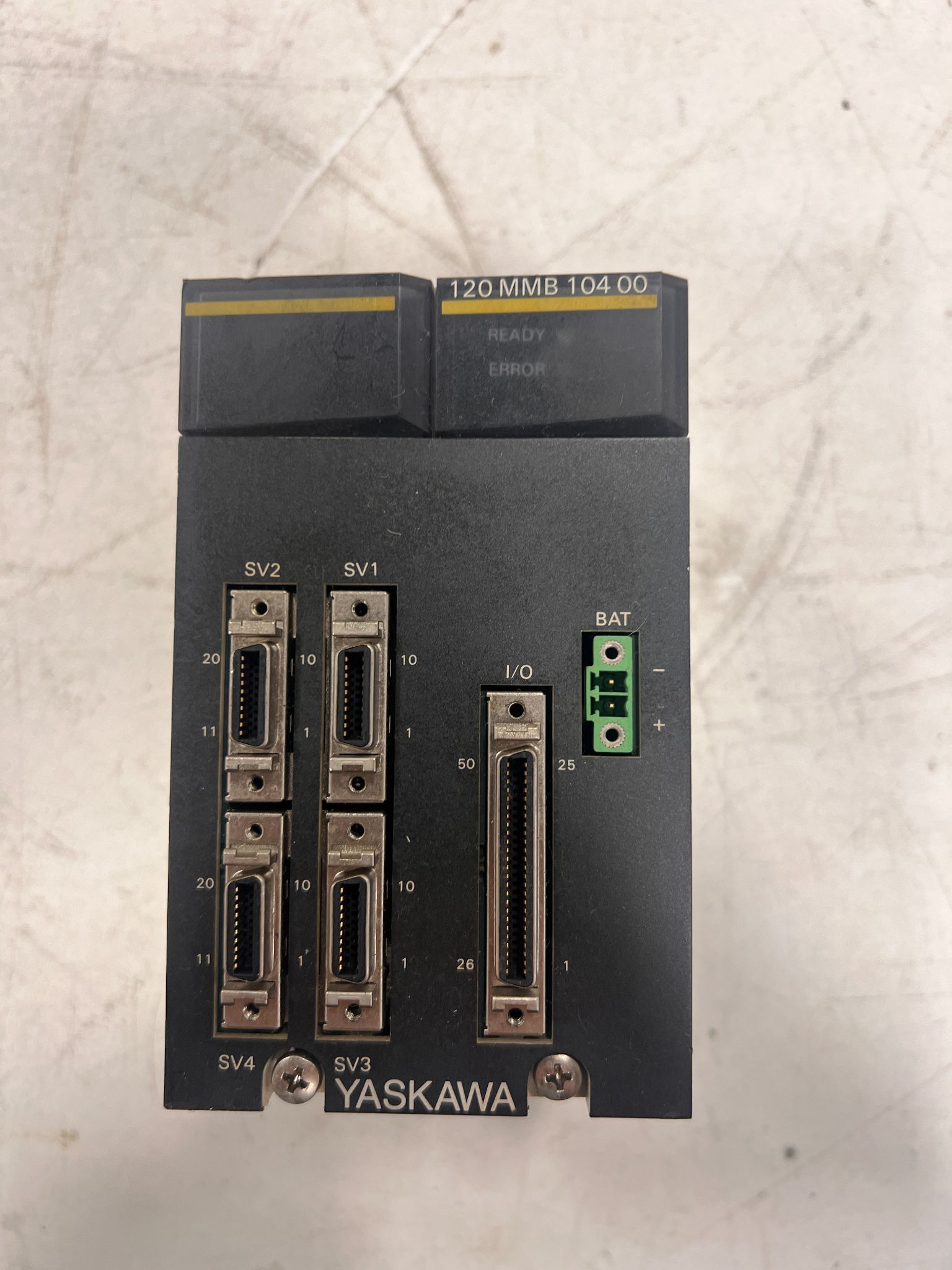 YASKAWA JAMSC-120MMB10400 SERVO DRIVE USED 1