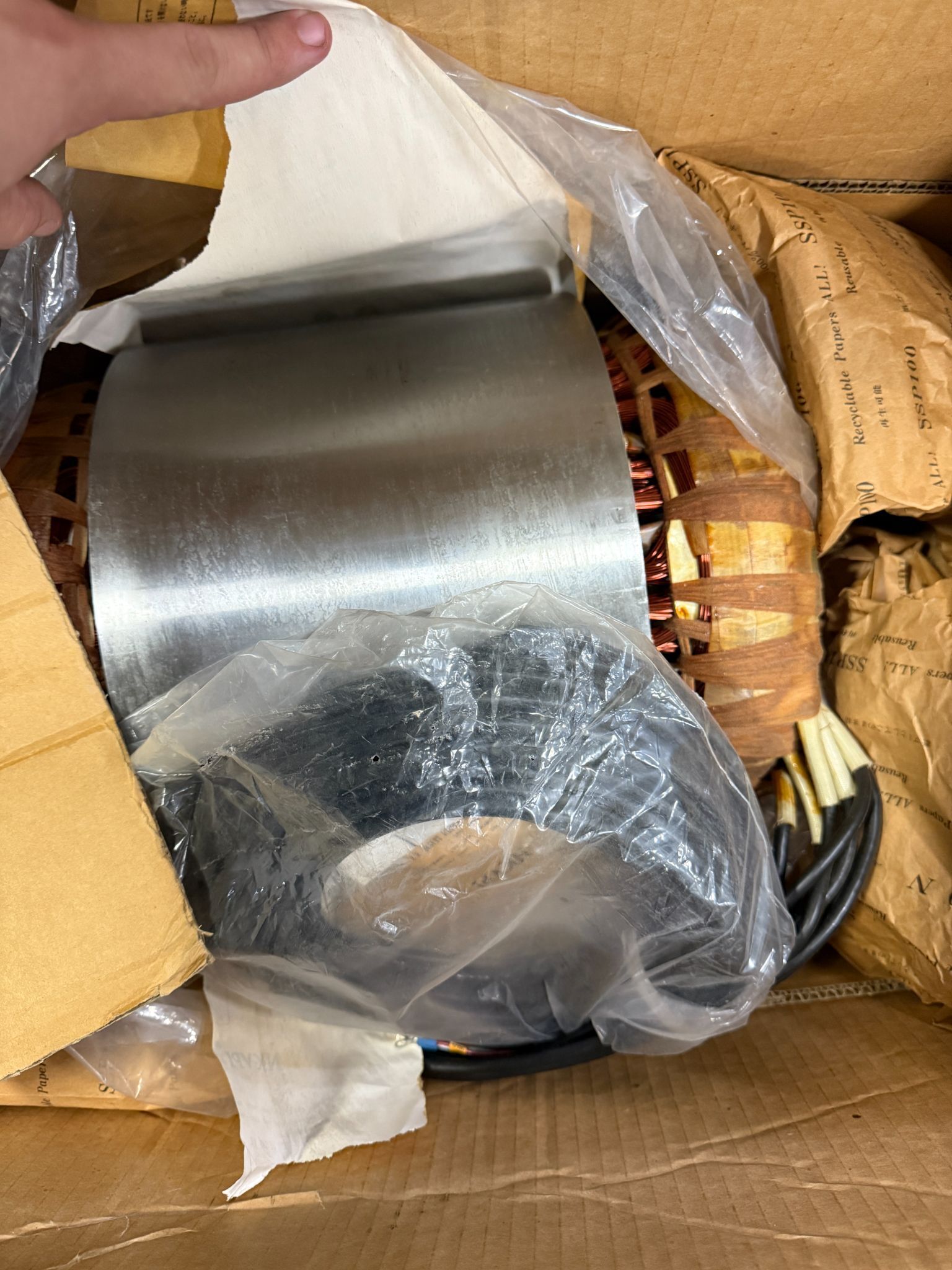 FANUC A06B-1261-B410 Spindle Motor Stator NEW - Open Box 1