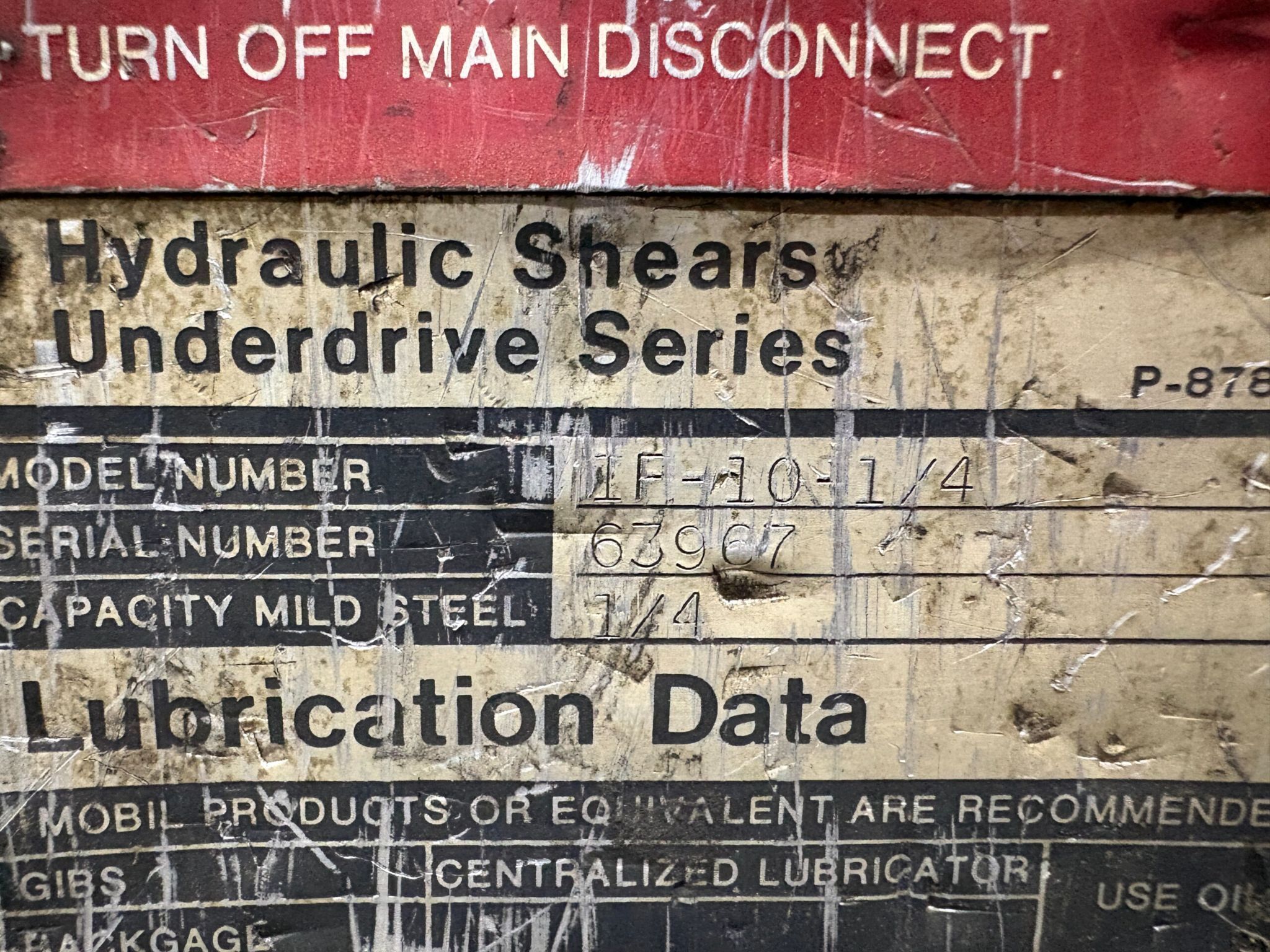 NIAGARA IF 10' X 1/4 SHEAR 3