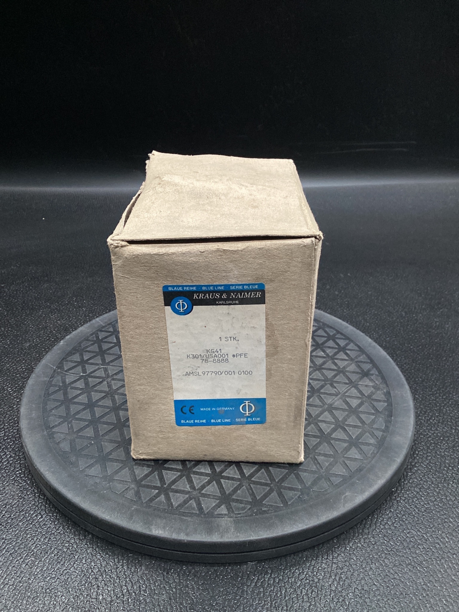 KRAUS & NAIMER KG41 K301/USA001 Rotary Disconnect Switch NEW 0