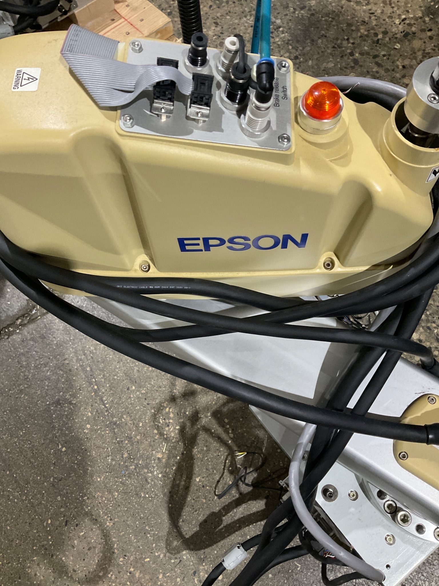 SEIKO EPSON G6-651S SCARA Robot w/ RC180 Controller USED 2