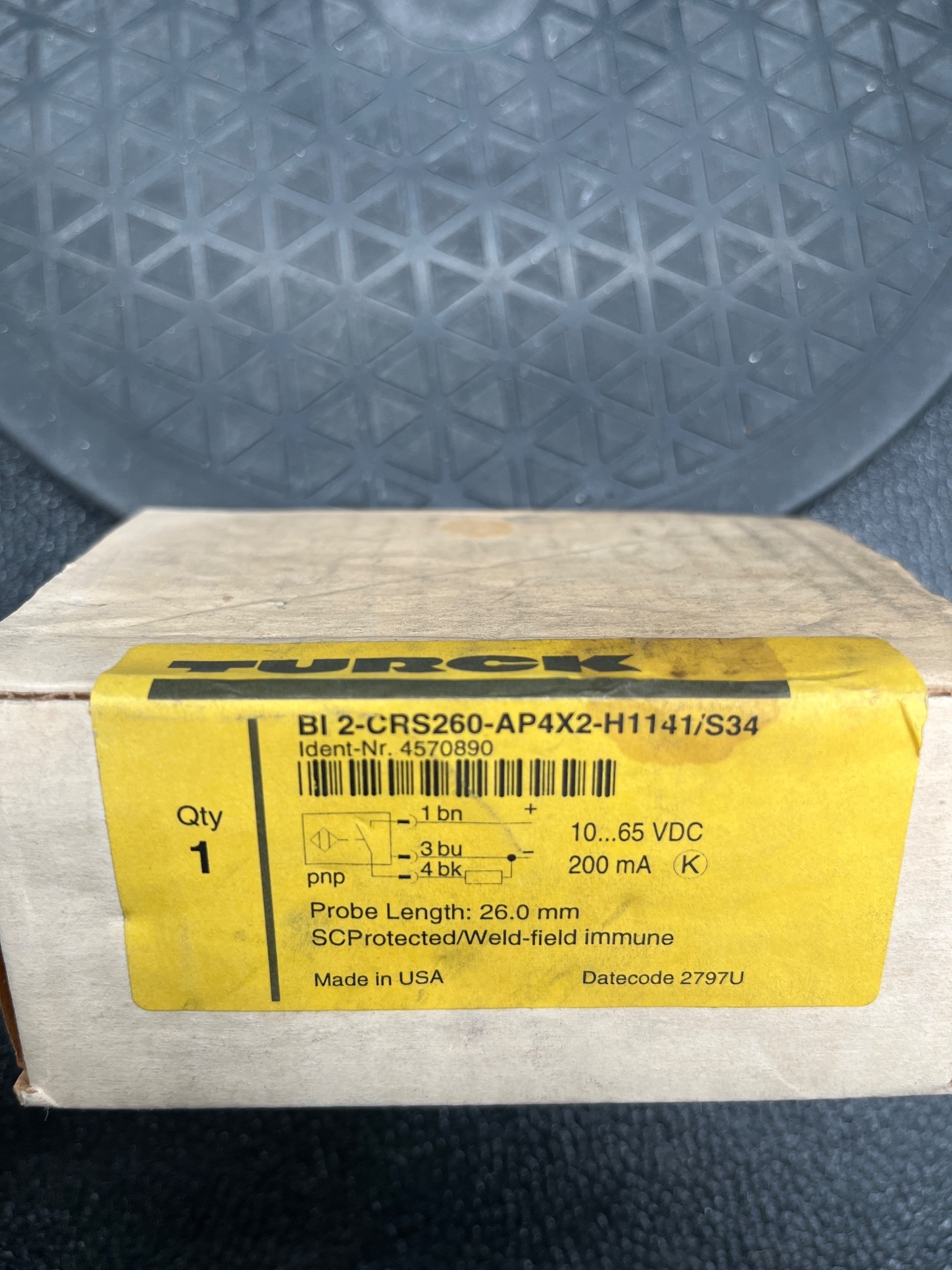 TURCK 4570890 BI2-CRS260-AP4X2-H1141/S34 Proximity Switch NEW 6