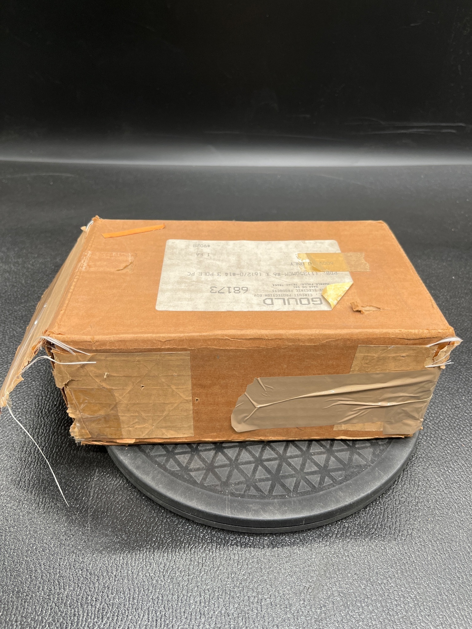GOULD 68173 Power Distribution Block 3 Pole 600V CU ONLY NEW 2