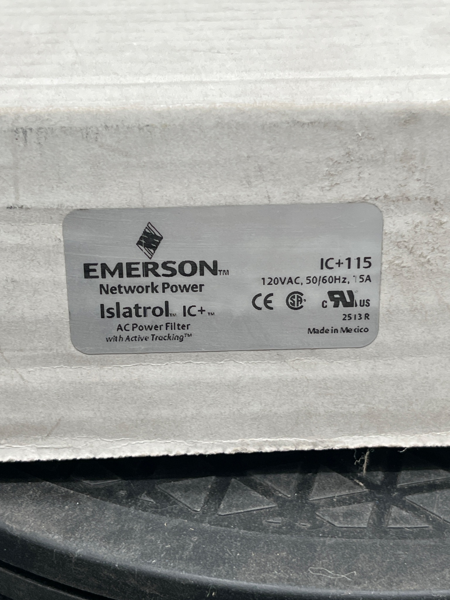 EMERSON IC+115 Islatrol AC Power Filter 120VAC 15A NEW 4