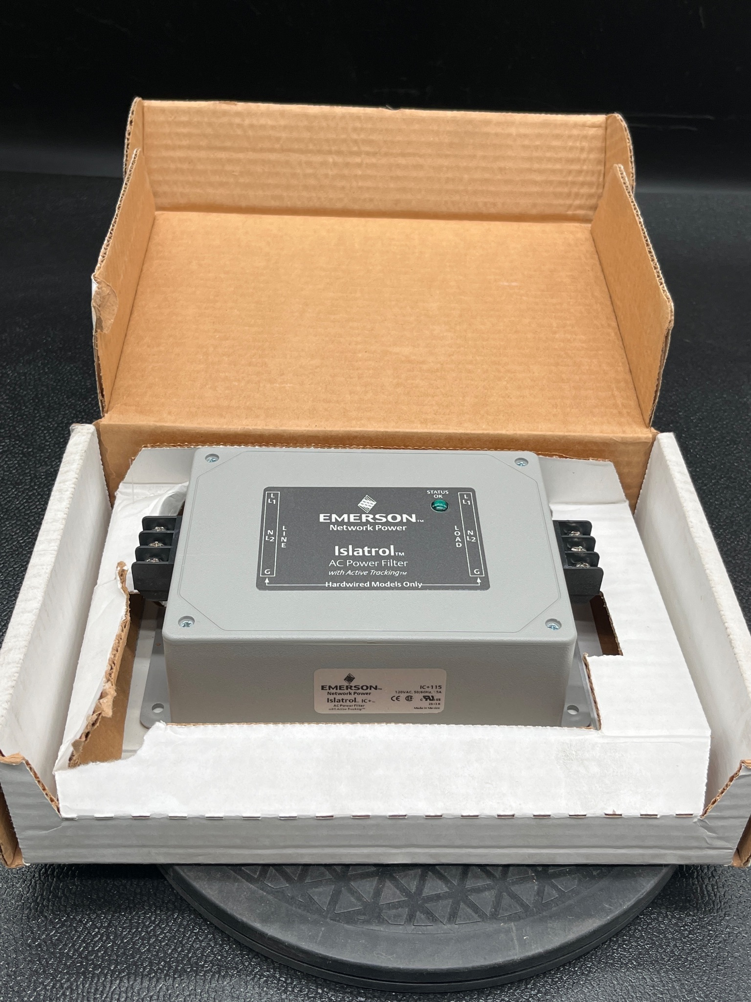 EMERSON IC+115 Islatrol AC Power Filter 120VAC 15A NEW 5