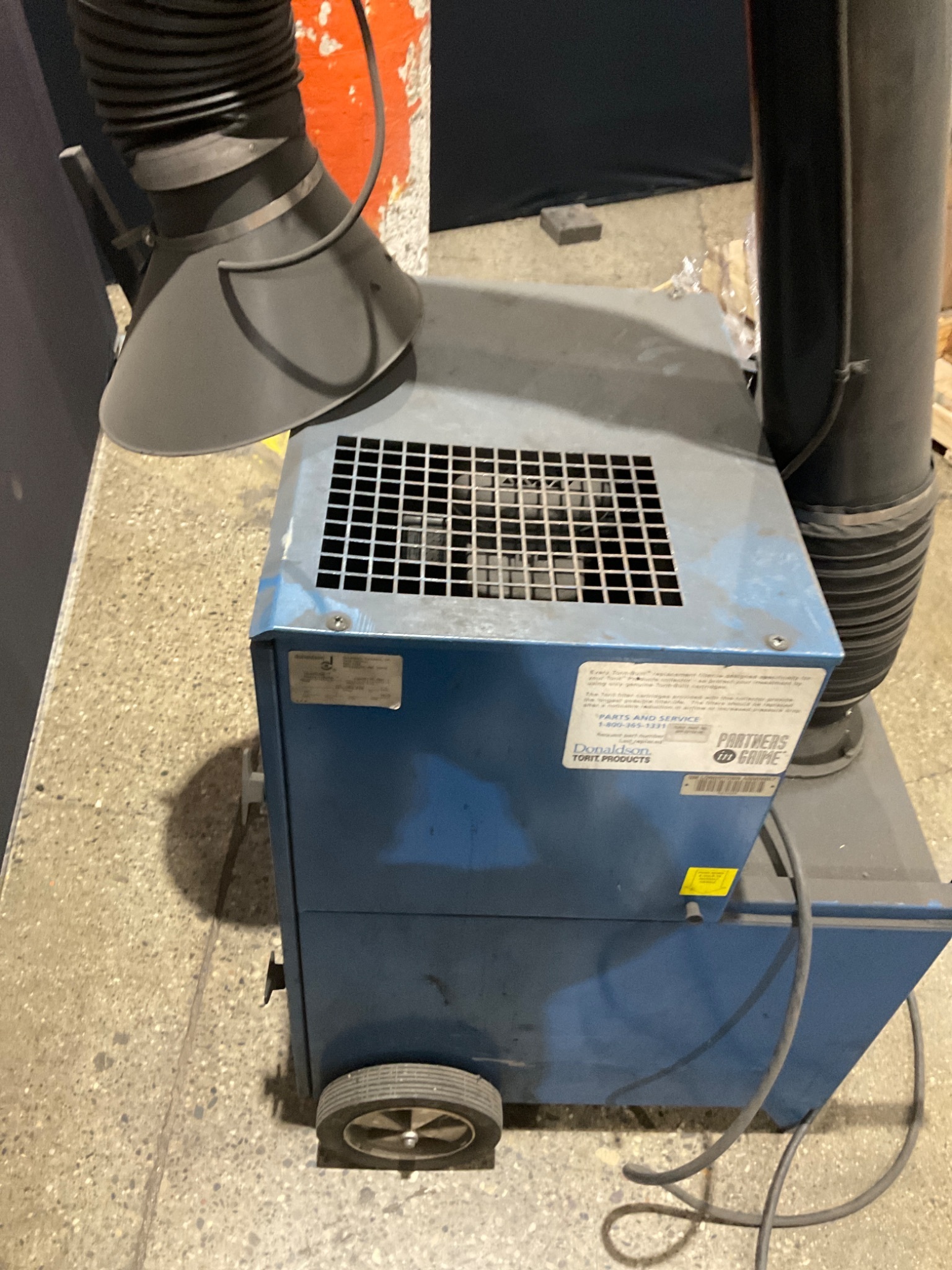 Donaldson Torit TRUNKLINE PORTA TRUNK Dust Collector USED 10