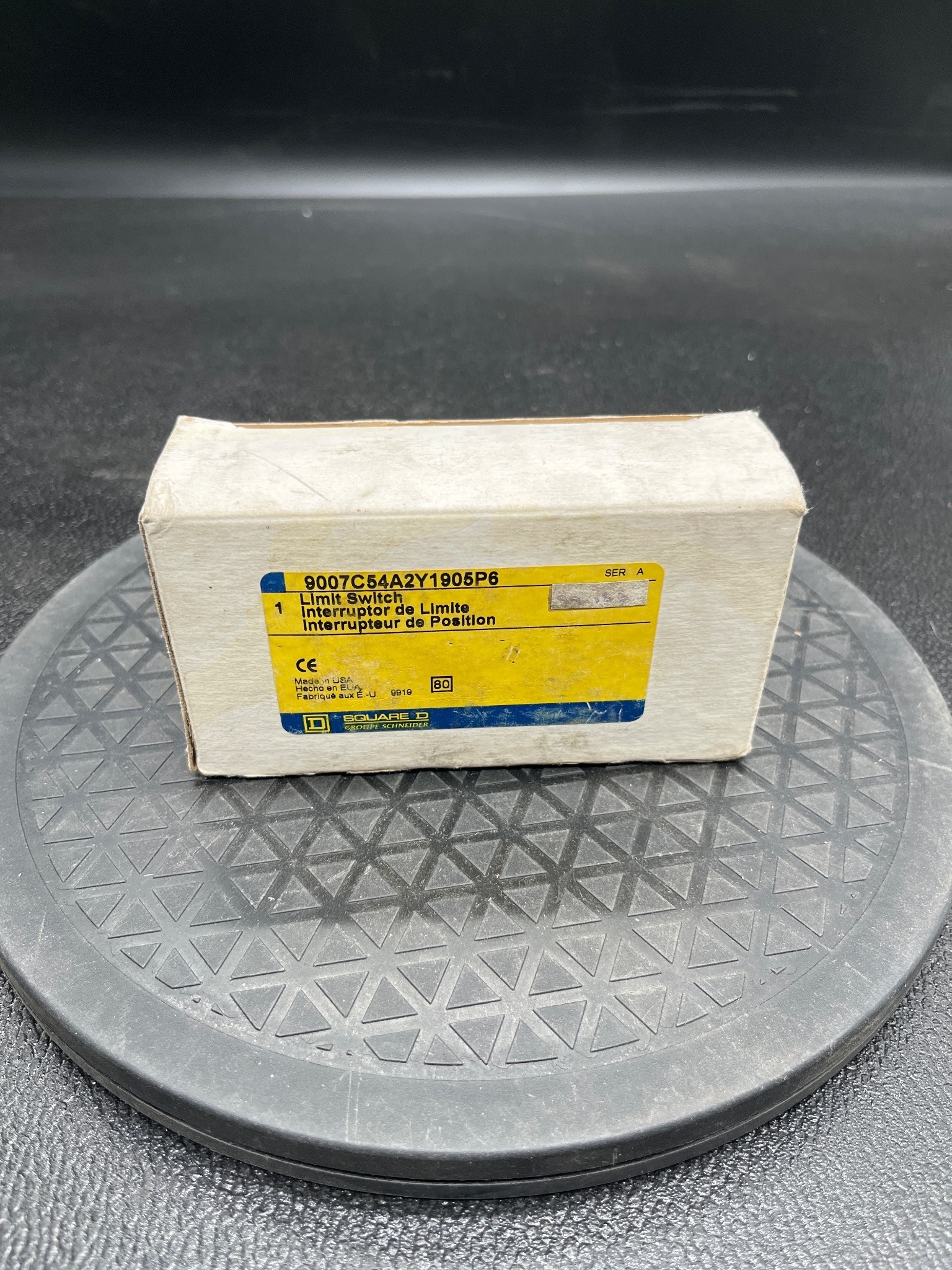 SQUARE D 9007C54A2Y1905P6 Rotary Lever Limit Switch SPDT NEW 0