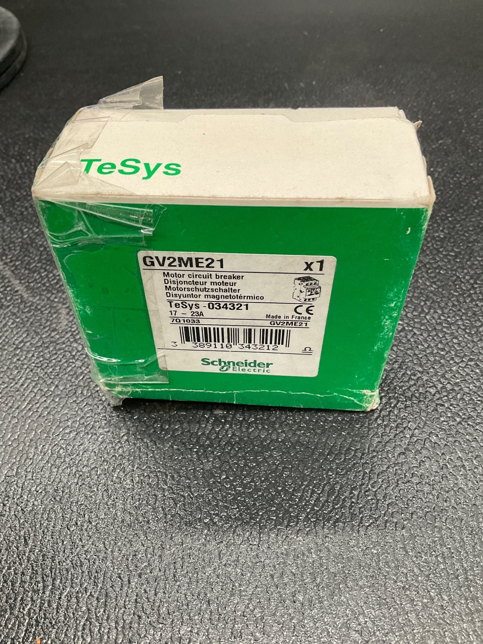SCHNEIDER GV2ME21 Motor Circuit Breaker 17–23A NEW 2