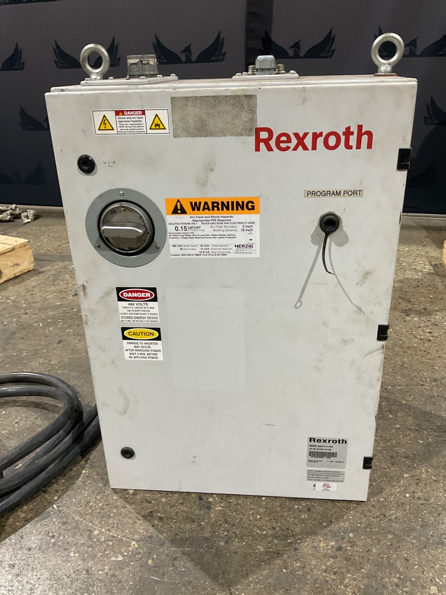 BOSCH REXROTH WSC60-VR581-I63C0-0MA64-737S00 Weld Controller USED 0