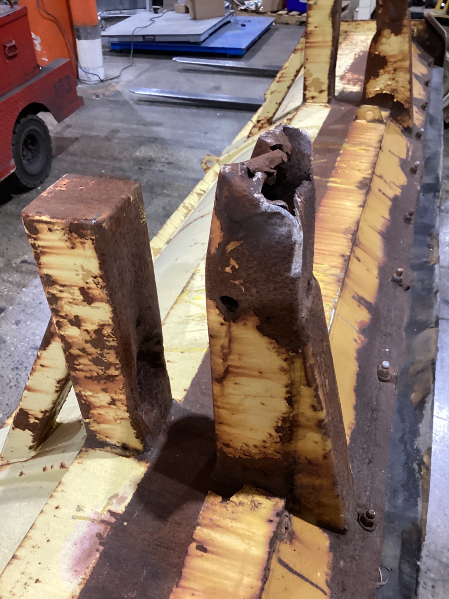 PRO-TECH SP12B 12′ RUBBER EDGE SNOW PUSHER USED 2