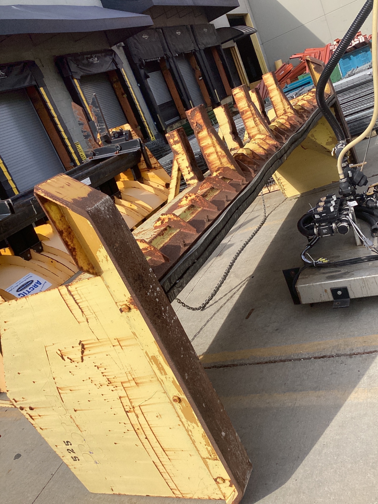 PROTECH SP16L SNOW PLOW USED 1