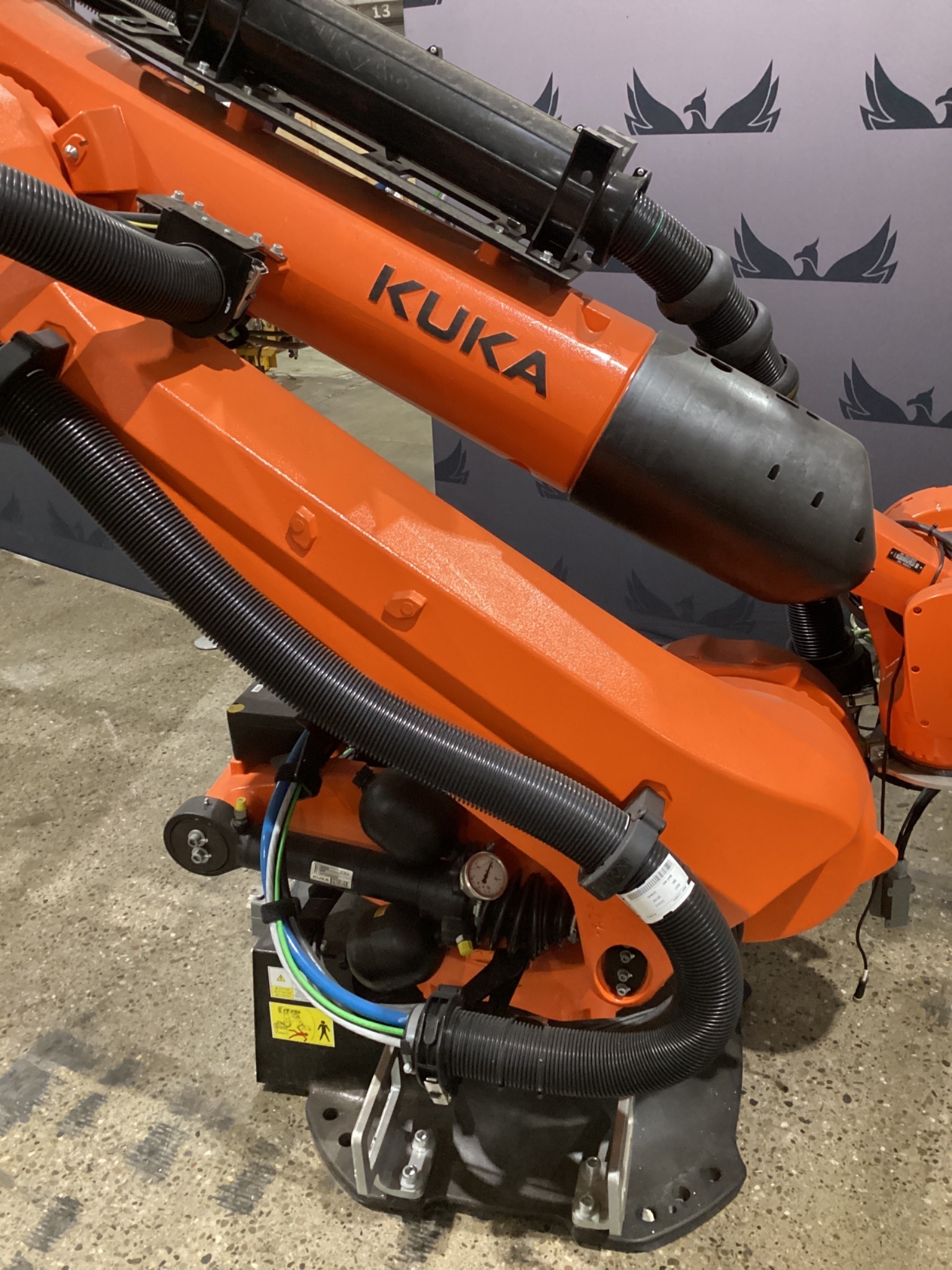 KUKA KR 210 R3100-2/FLR Robot w/ KR C4 NA Controller USED 2