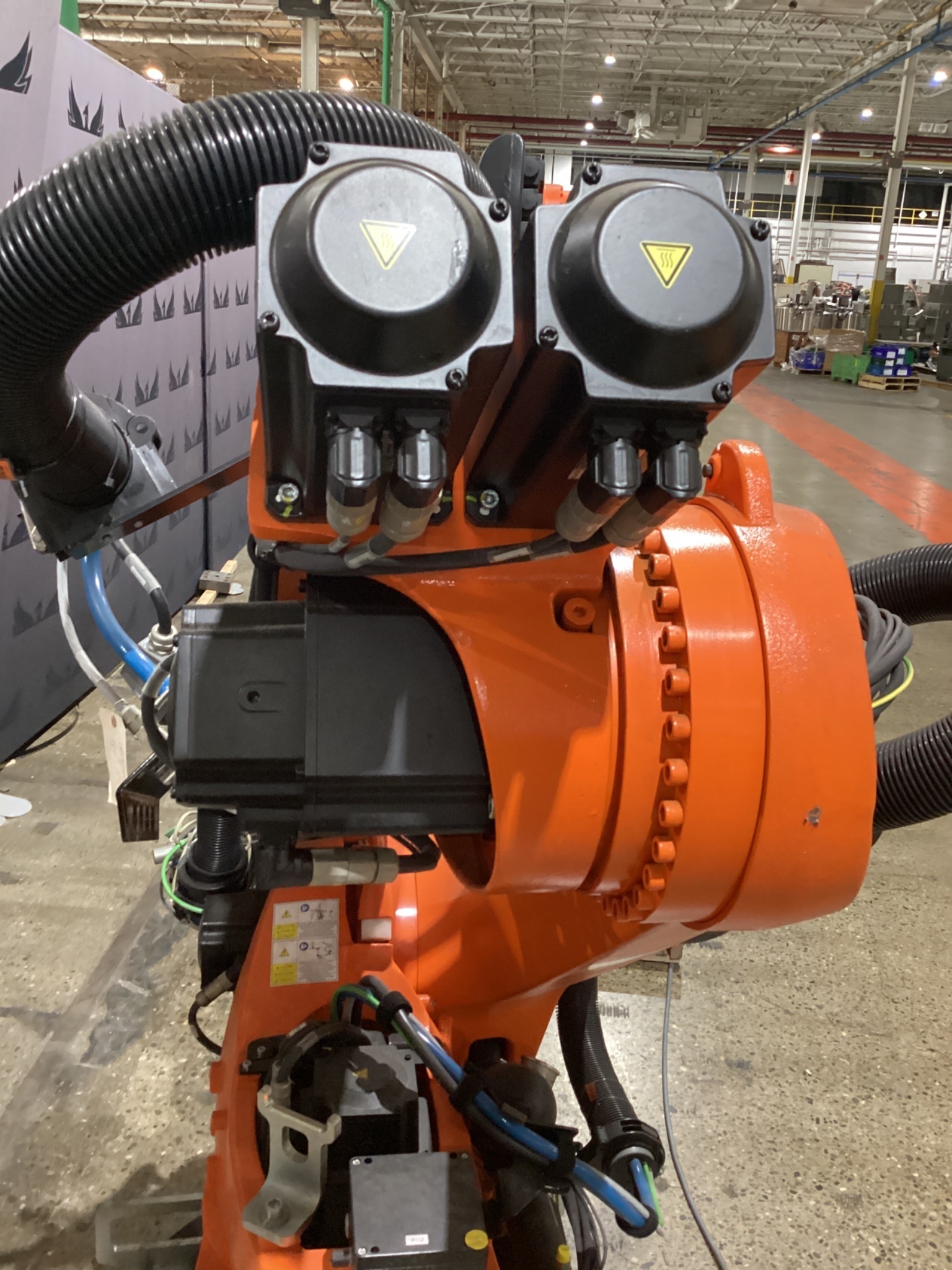 KUKA KR 210 R3100-2/FLR Robot w/ KR C4 NA Controller USED 7