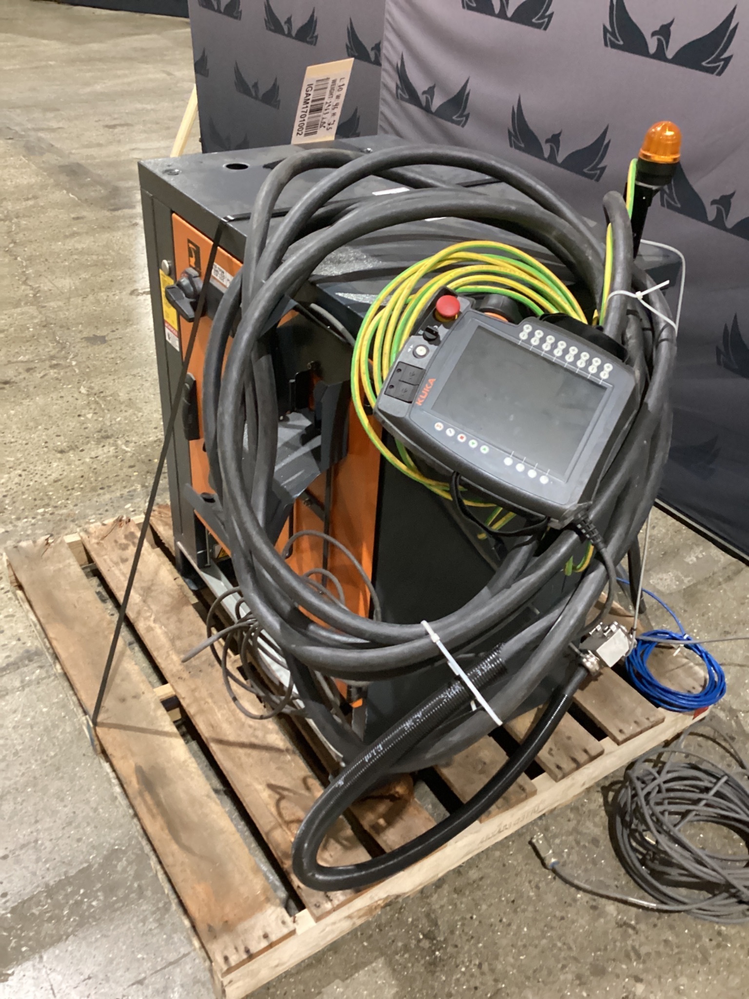 KUKA KR 210 R3100-2/FLR Robot w/ KR C4 NA Controller USED 16