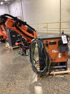 KUKA KR 210 R3100-2/FLR Robot Complete w/ KR C4 NA Controller USED