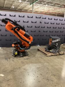 KUKA KR 210 R3100-2/FLR Robot Complete w/ KR C4 NA Controller USED