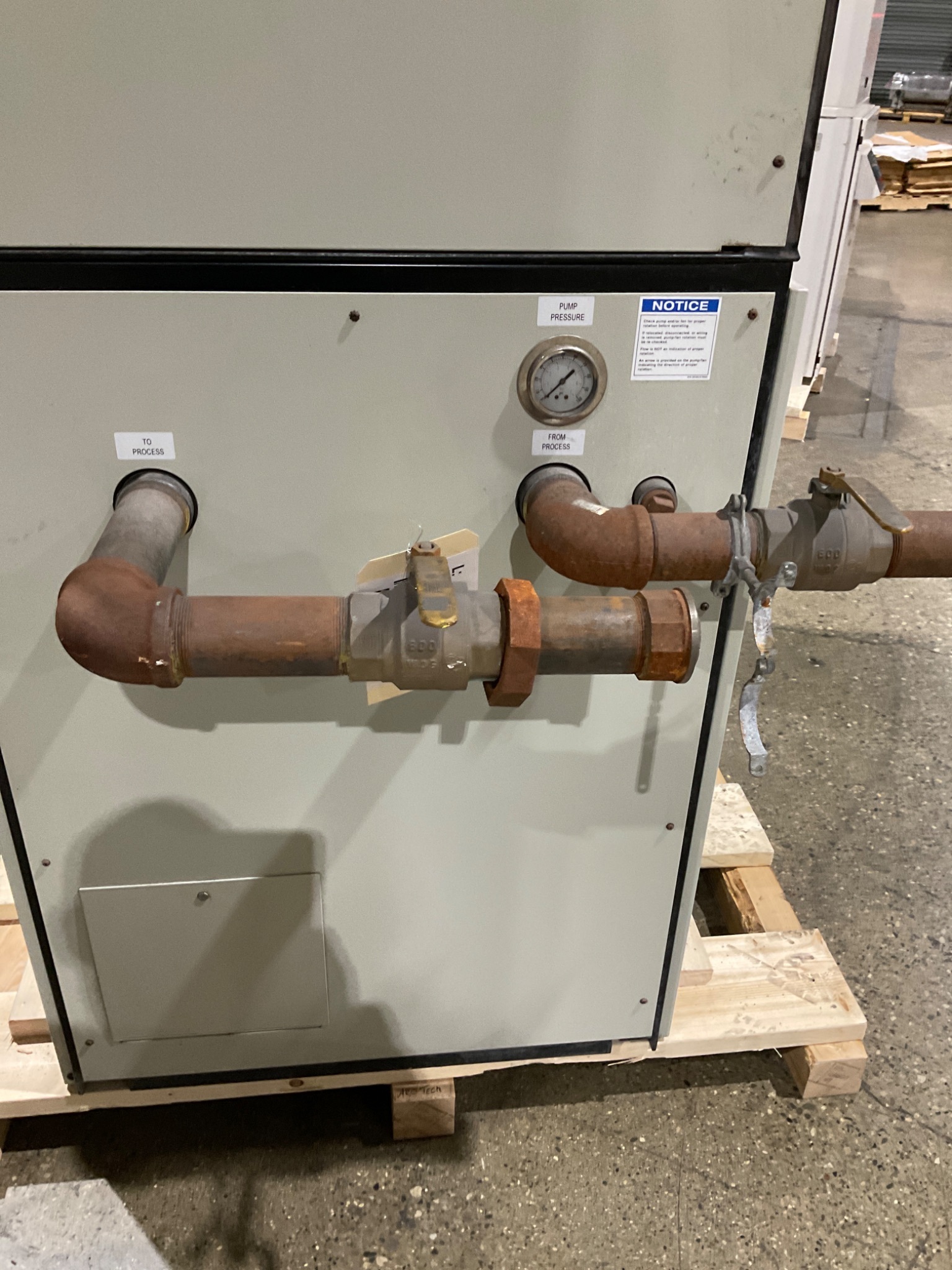 PROCESS COOLING SYSTEMS LQ2B1004 INDUSTRIAL CHILLER USED S 5