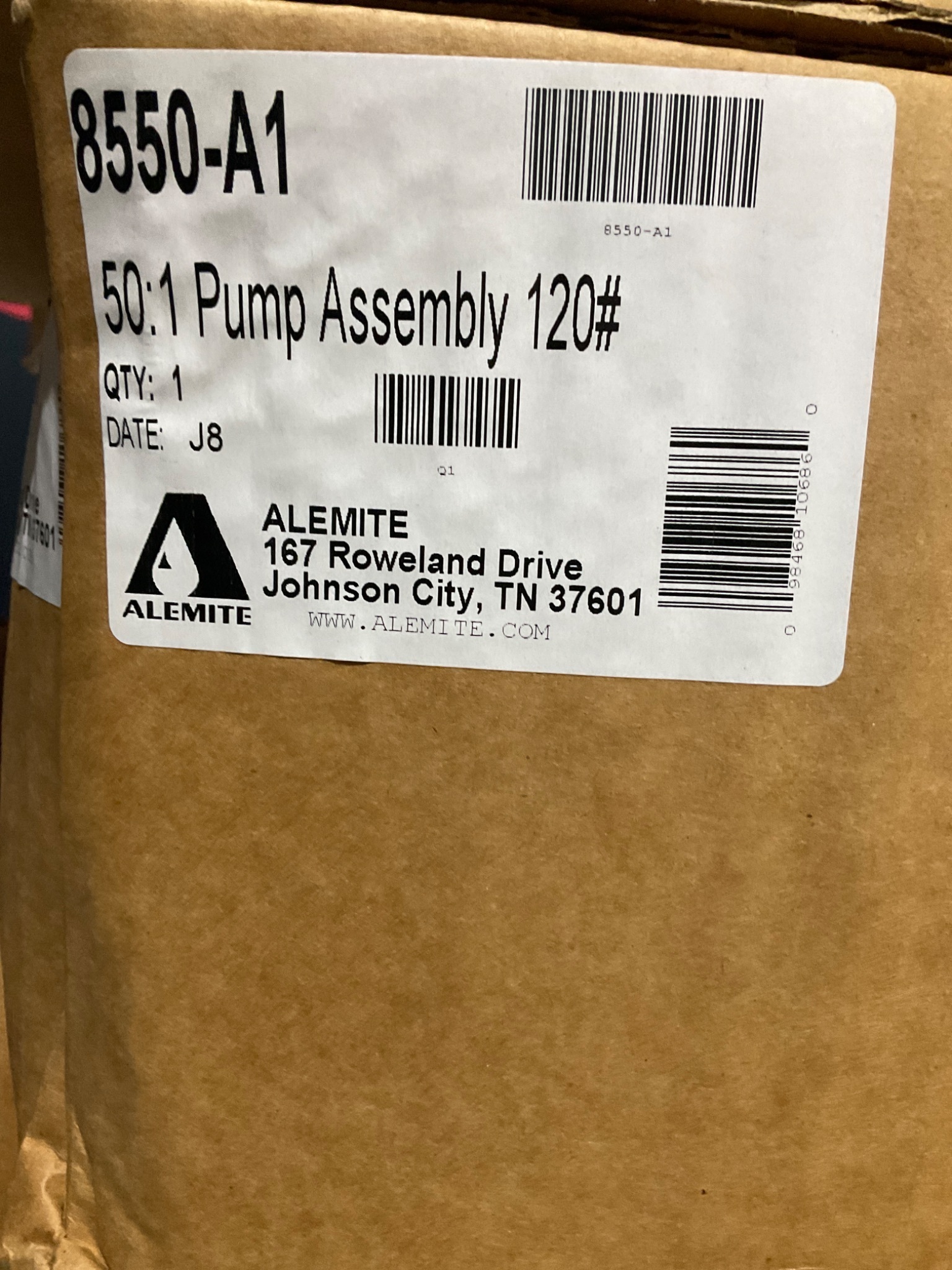 ALEMITE 8550-A1 50:1 Ratio Grease Pump NEW 3
