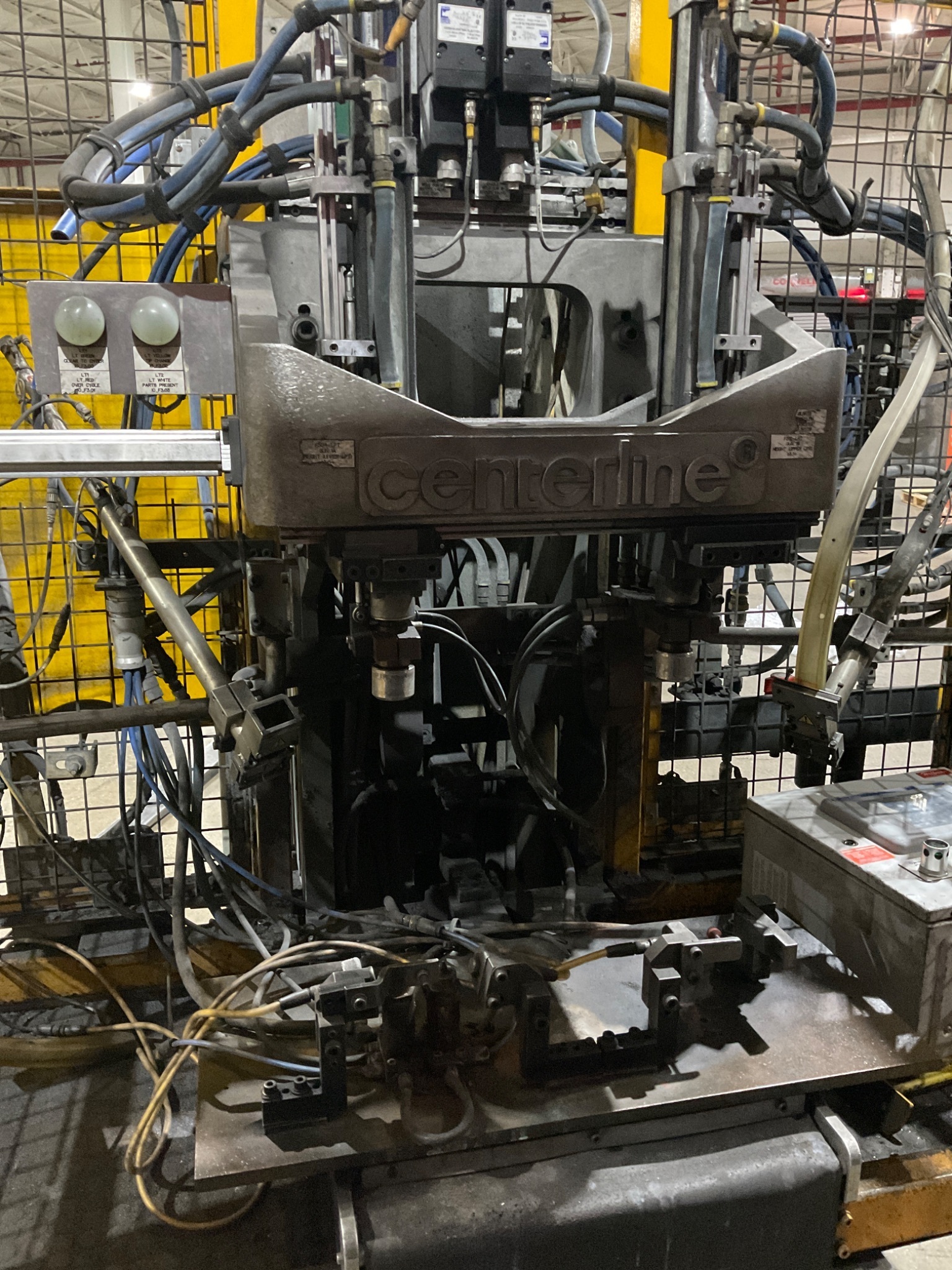 CENTERLINE Dual Head PED Welder Station USED 0
