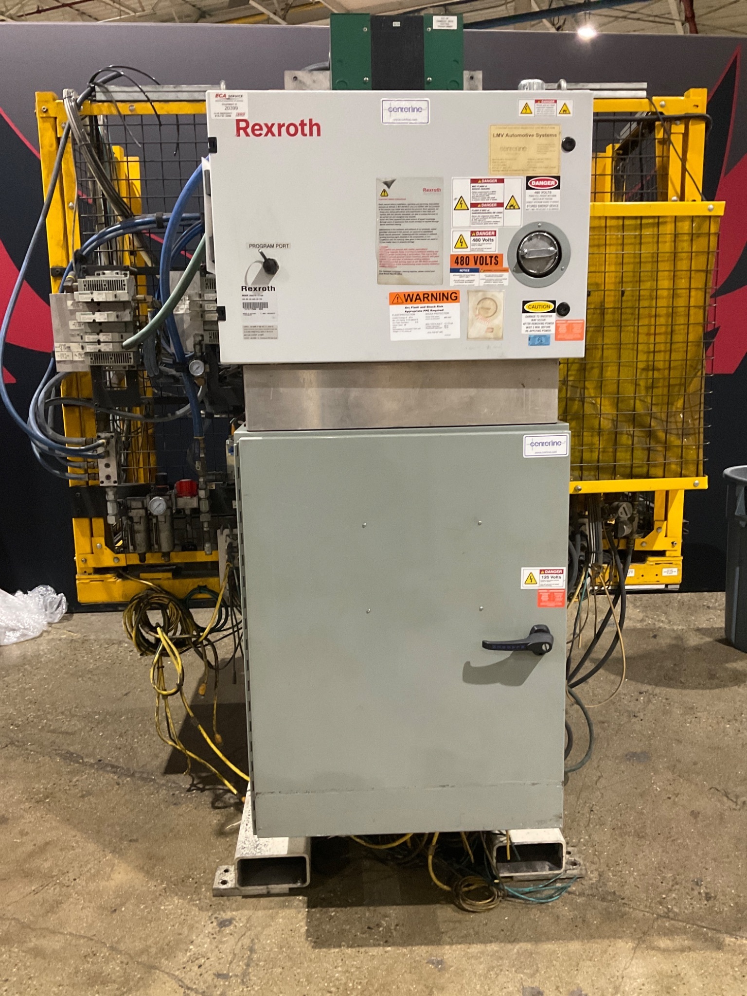 CENTERLINE Dual Head PED Welder Station USED 7