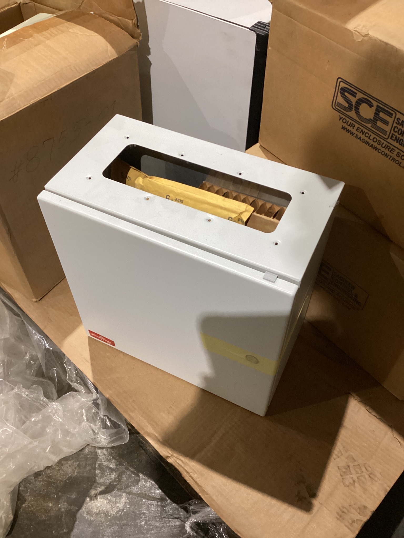 HOFFMAN G400400225G Hinged Wall Mount Enclosure 16x16x8 NEW 0