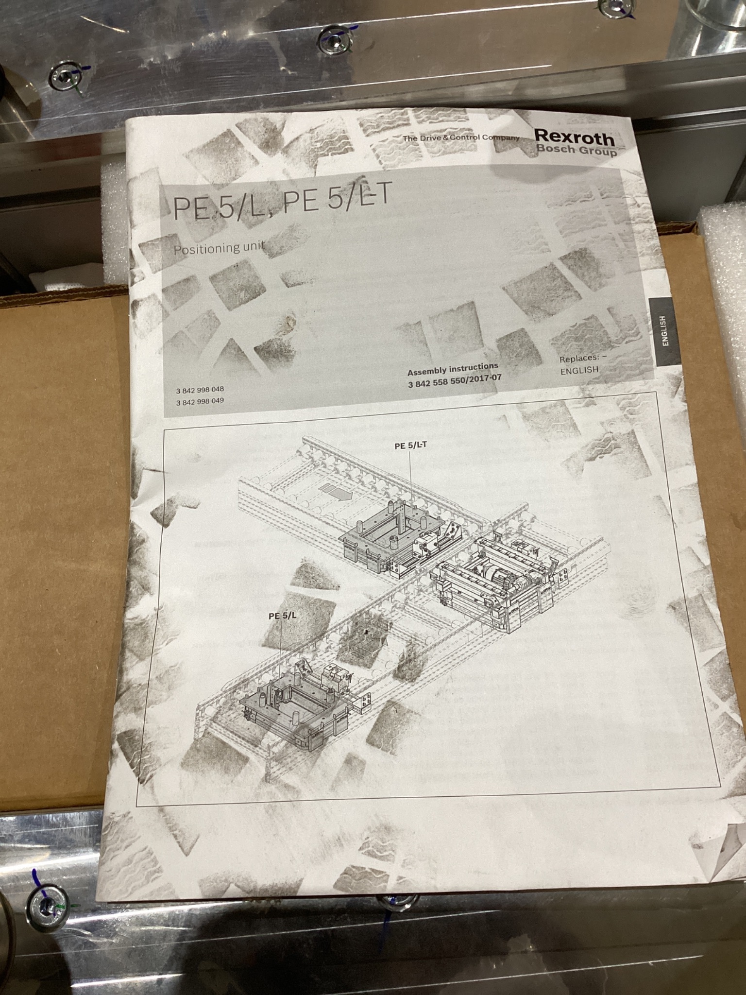 REXROTH 3842998048-650-650-1 PE 5/L Positioning Unit NEW 2