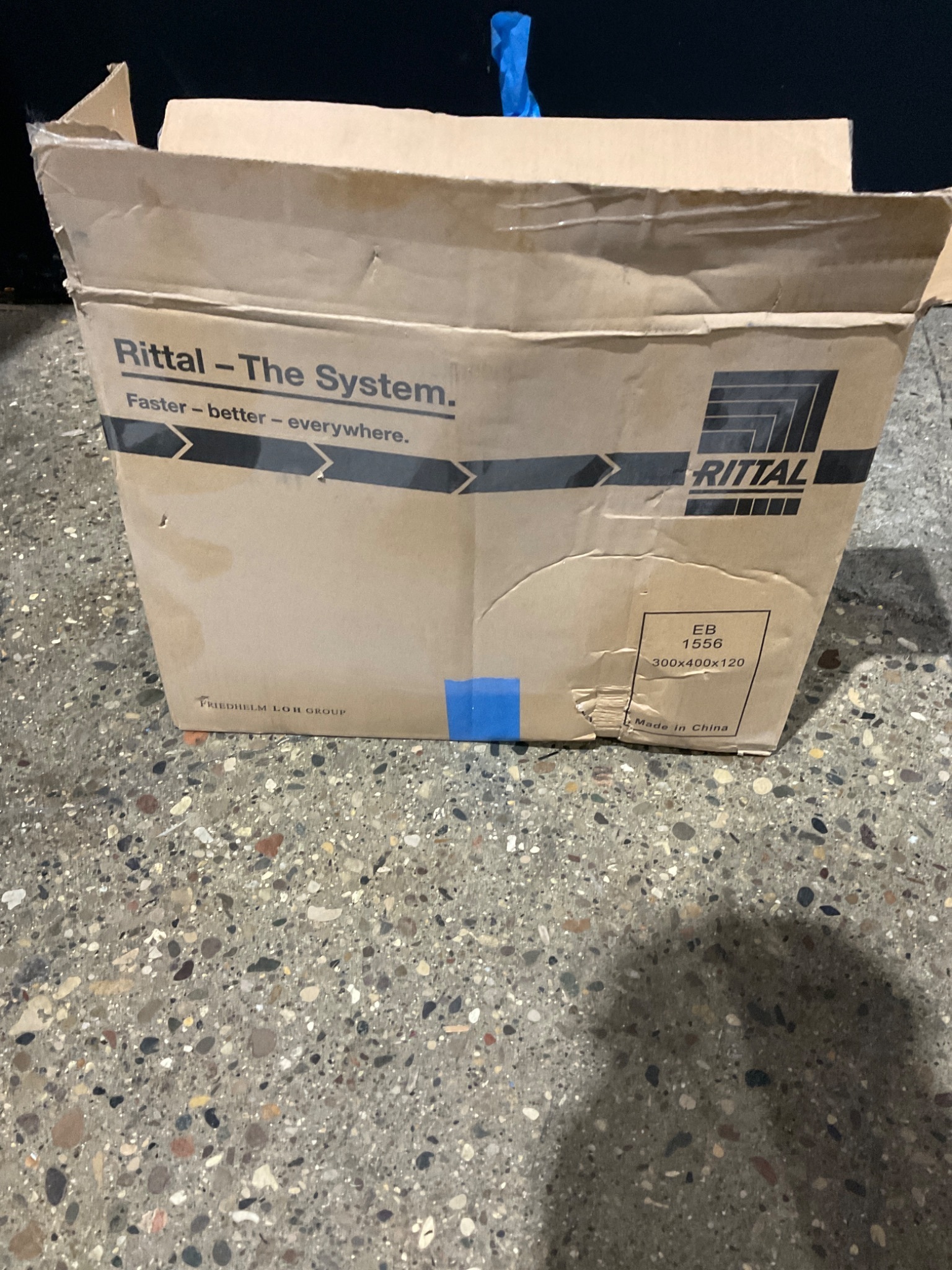 RITTAL EB 1556.500 Steel Wall Mount Enclosure Box NEW 1