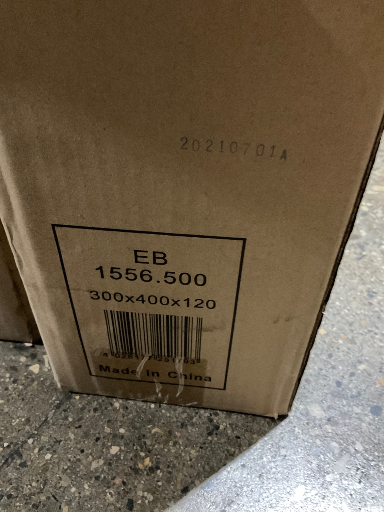 RITTAL EB 1556.500 Steel Wall Mount Enclosure Box NEW 7
