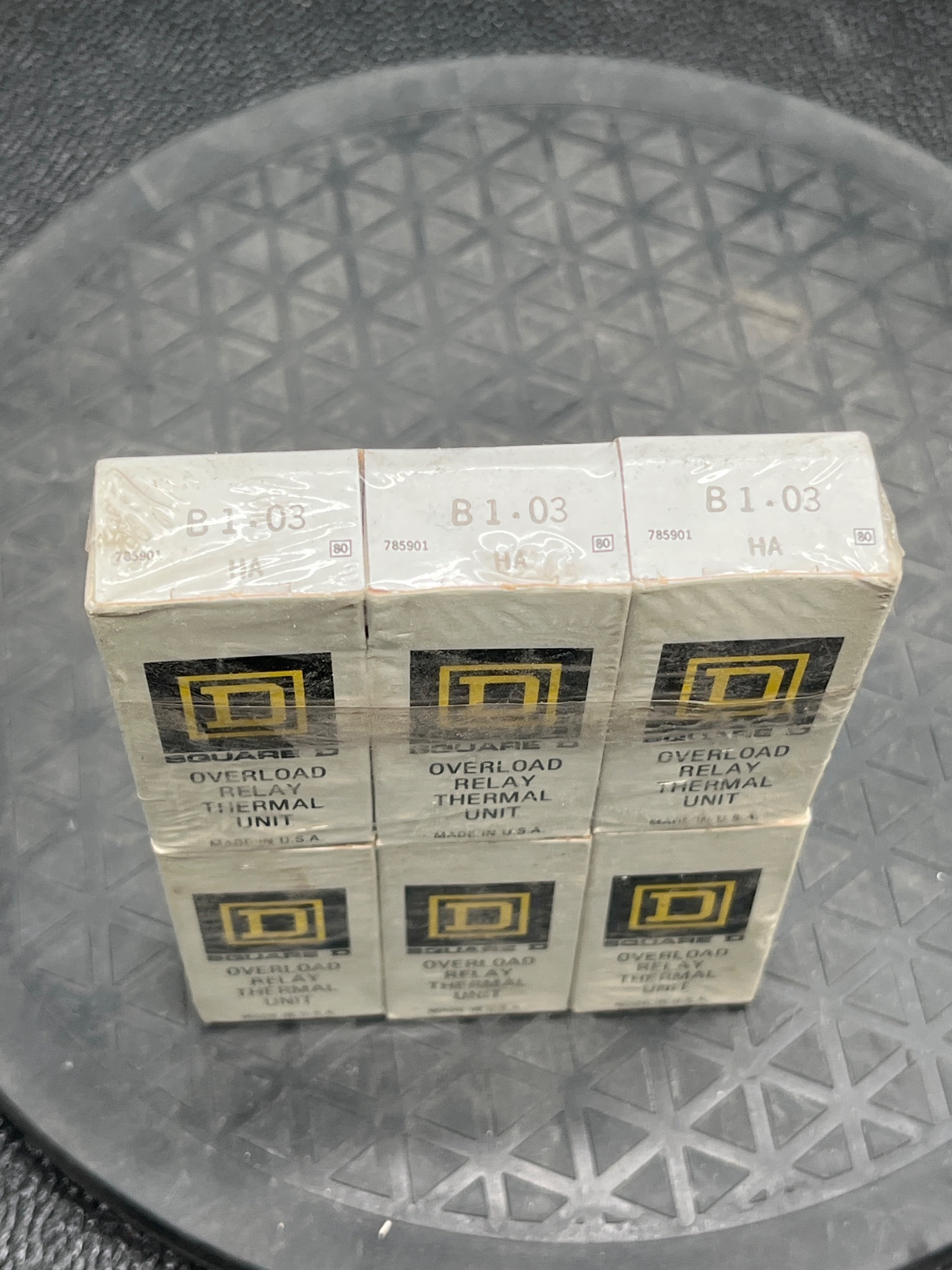 SQUARE D B1.03 Thermal Overload Heater Unit NEW (6 Pack) 4
