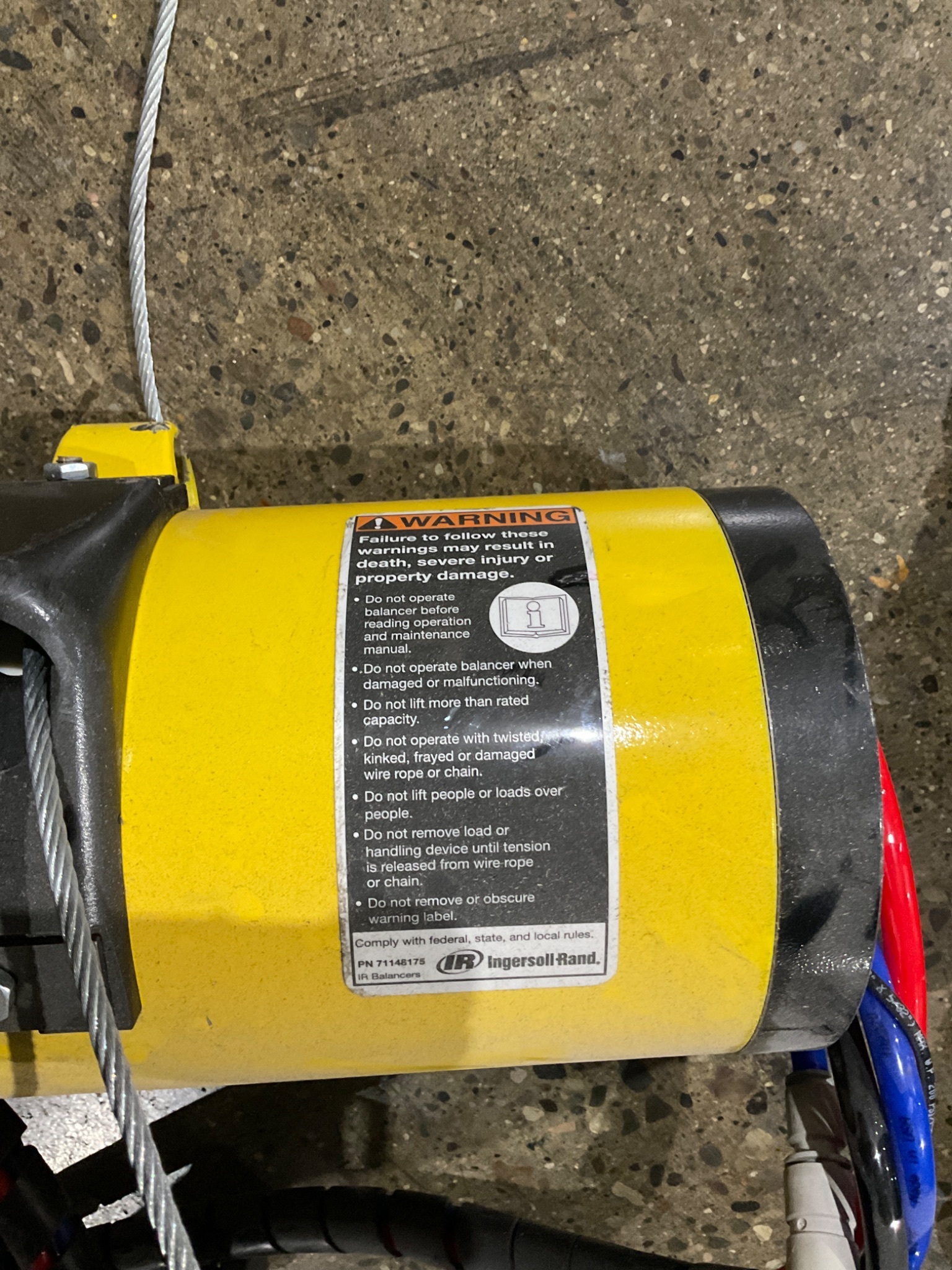 INGERSOLL RAND BW015080 Air Balancer USED 4