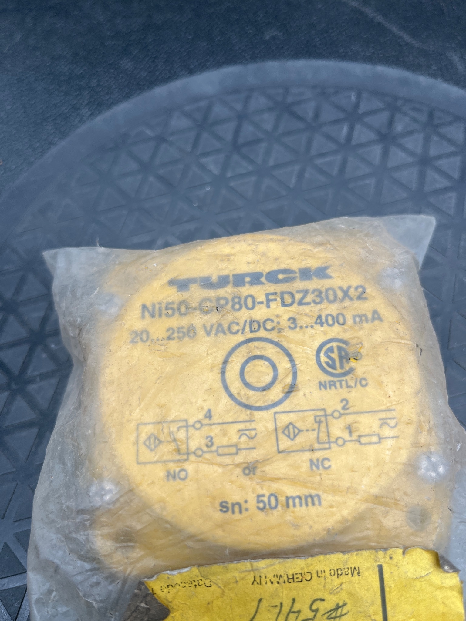 TURCK Ni50-CP80-FDZ30X2-B1131 Inductive Proximity Sensor NEW 2