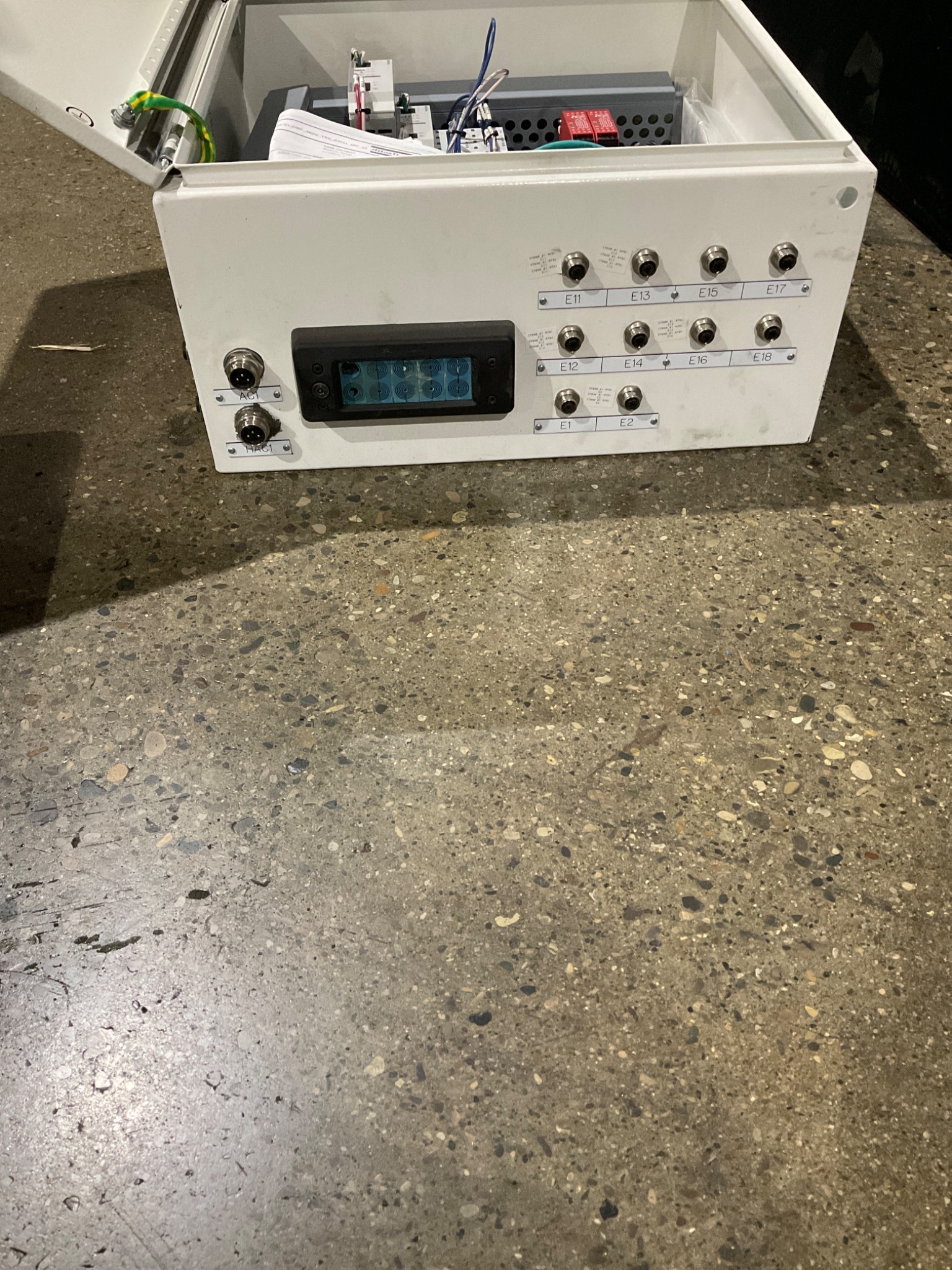 ATLAS COPCO Robot Terminal Box Industrial Control Panel USED 5