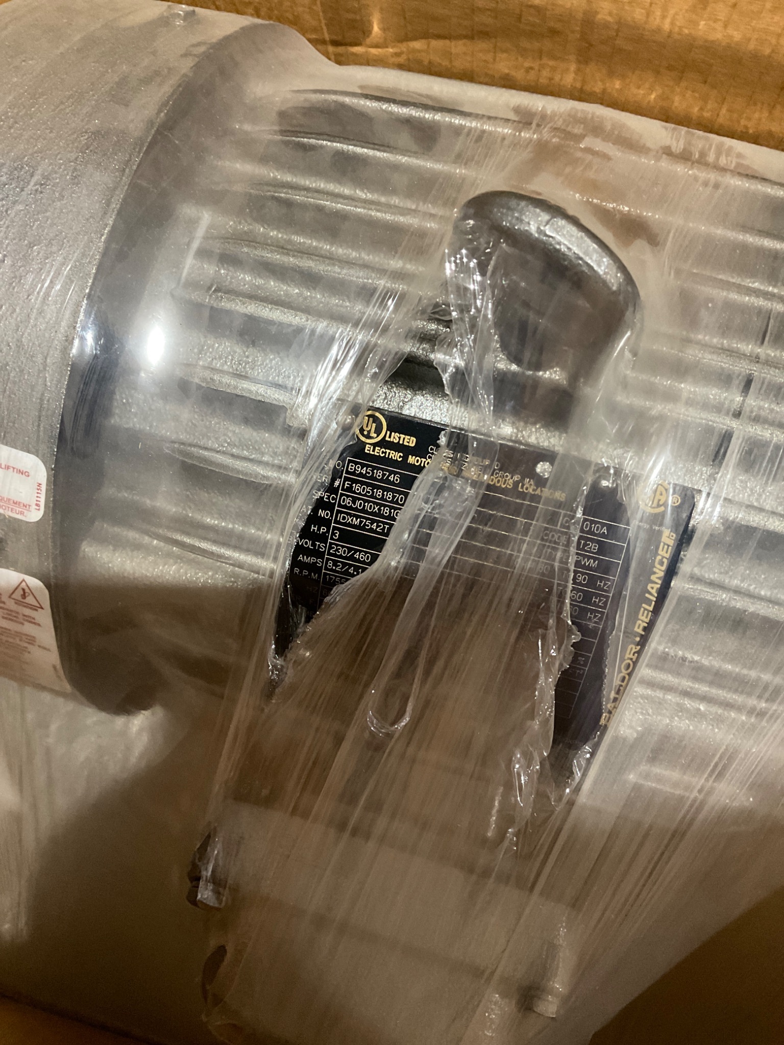 BALDOR IDXM7542T Explosion Proof Motor NEW 3