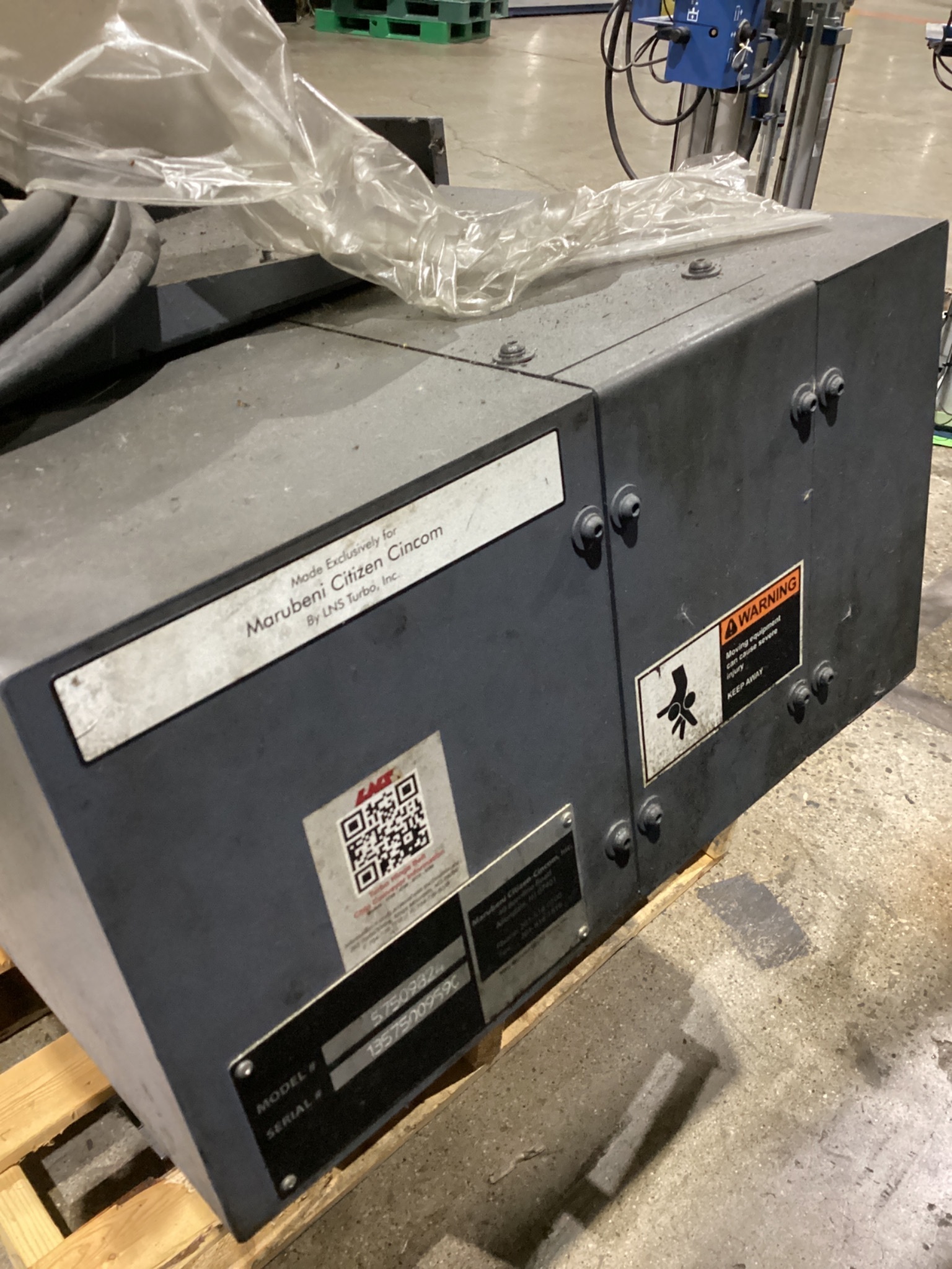 LNS TURBO 57509824 Chip Conveyor USED 5
