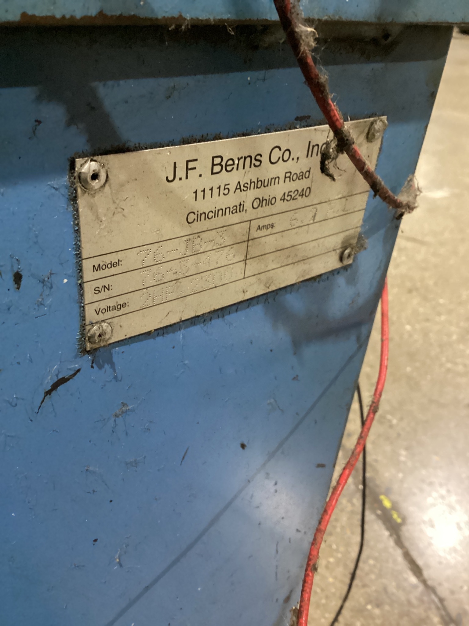 J.F. Berns 76-JB-3 Chamfering Machine USED 5