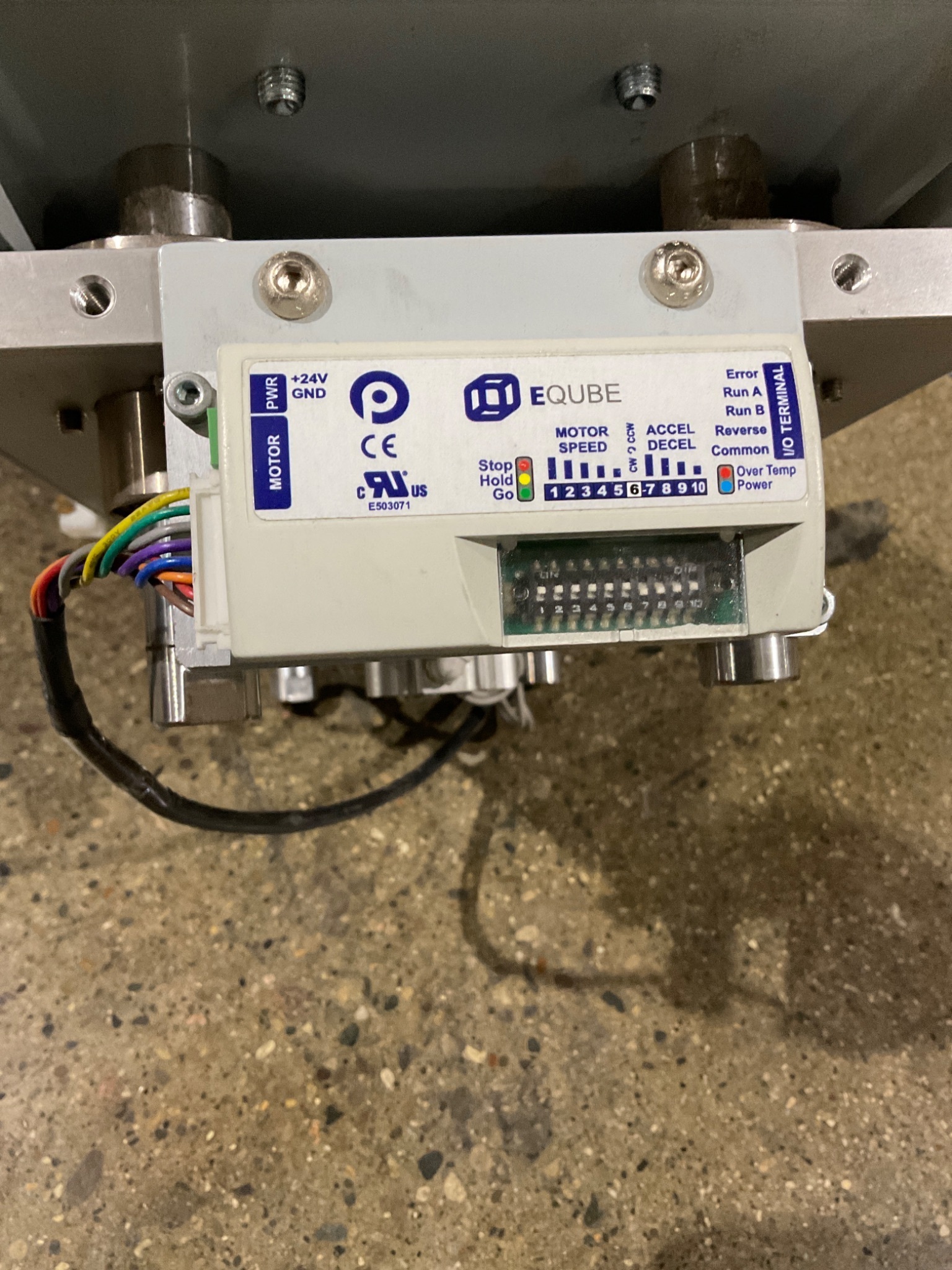 EQUBE PULSEROLLER Powered Roller Conveyor System USED 2