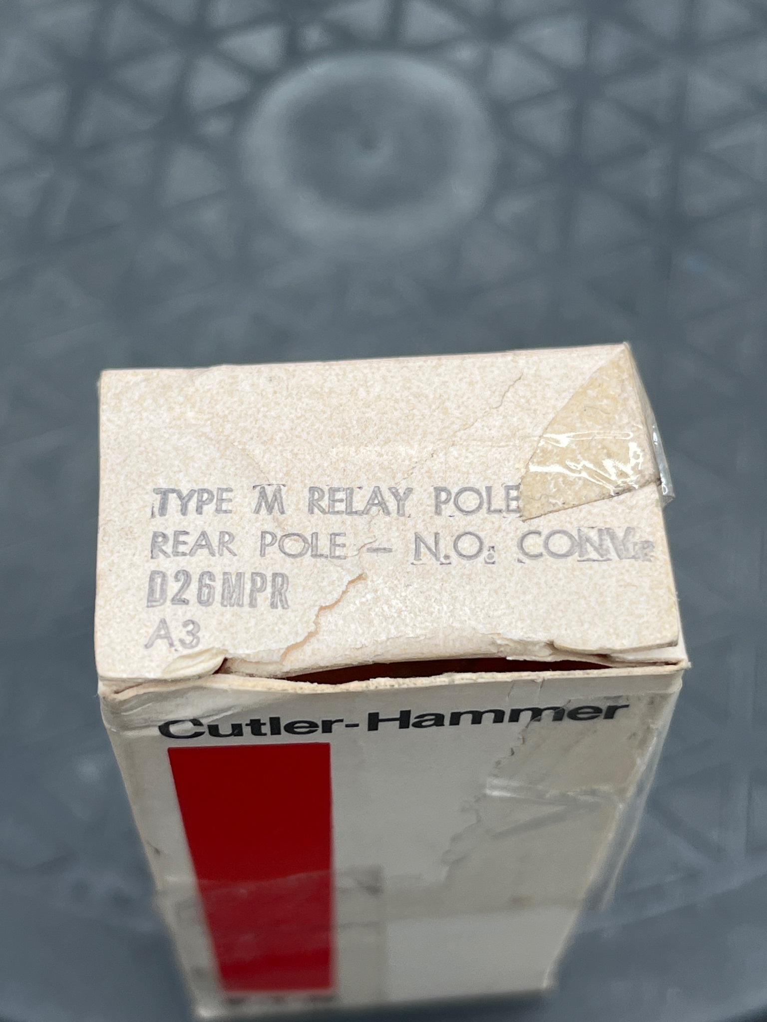 CUTLER-HAMMER D26MPR Type M Relay NEW 4