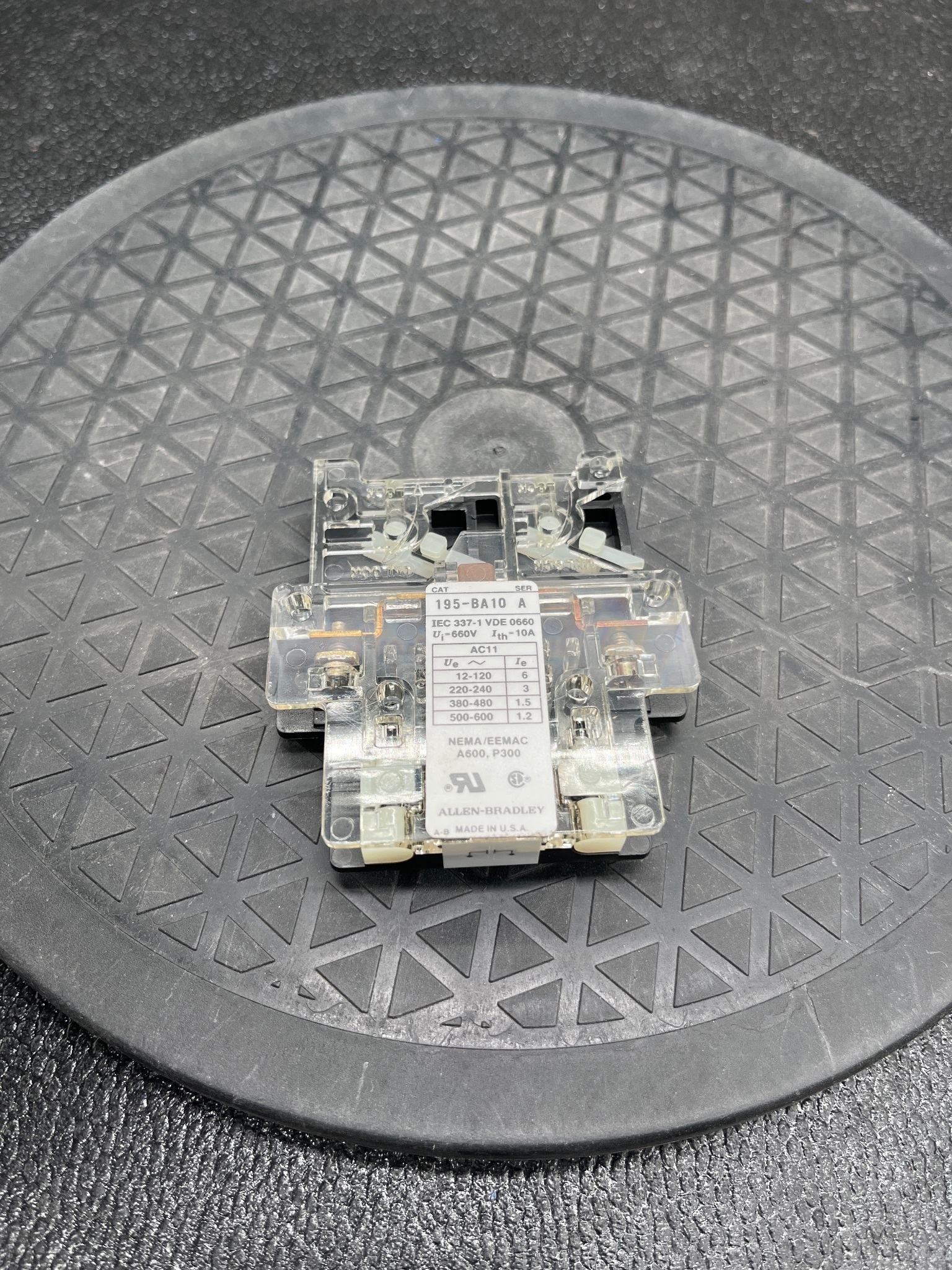 ALLEN BRADLEY 195-BA10 Auxiliary Contact NEW 7