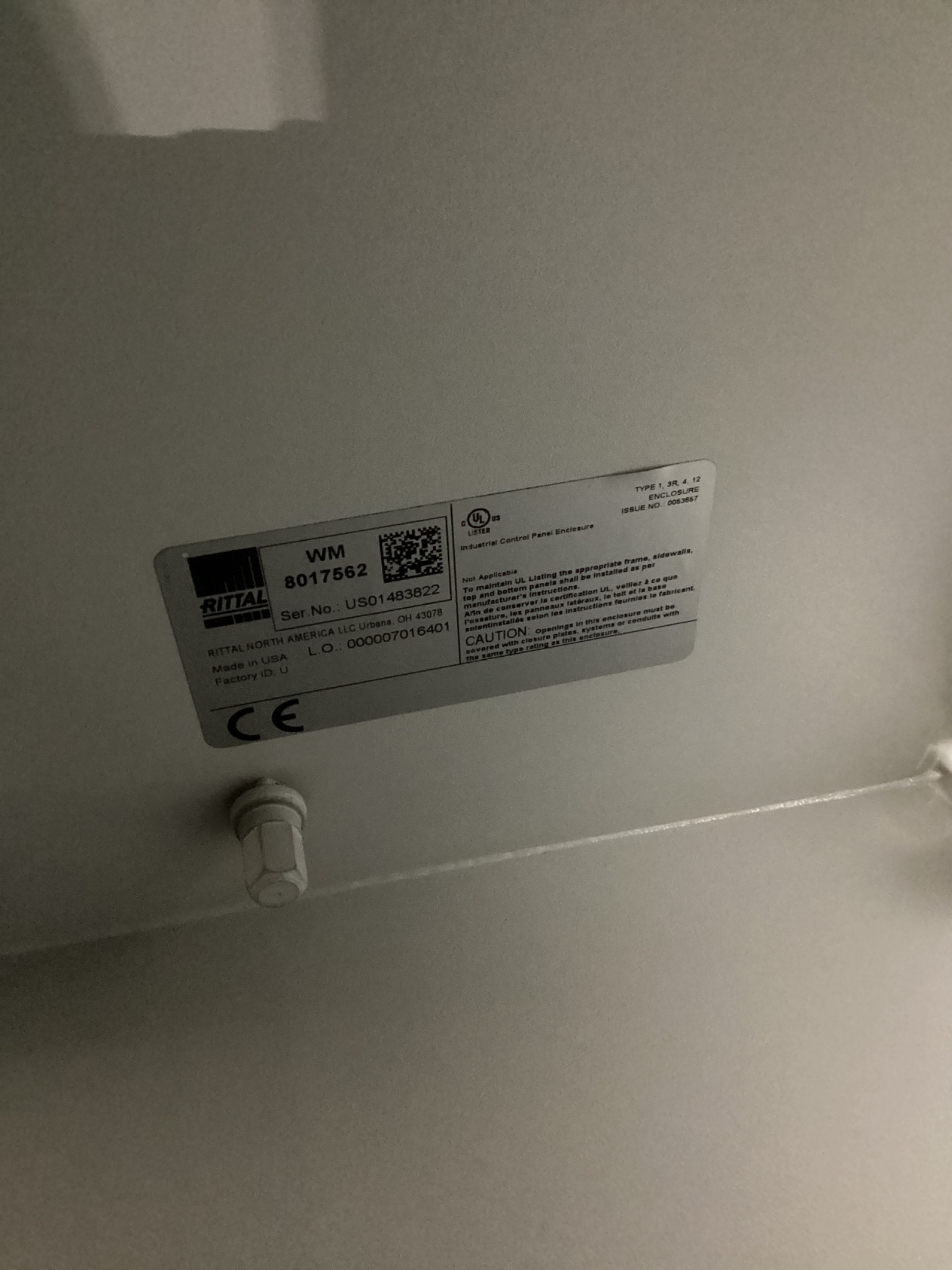 RITTAL WM8017562 Wall-Mount Enclosure NEW 2