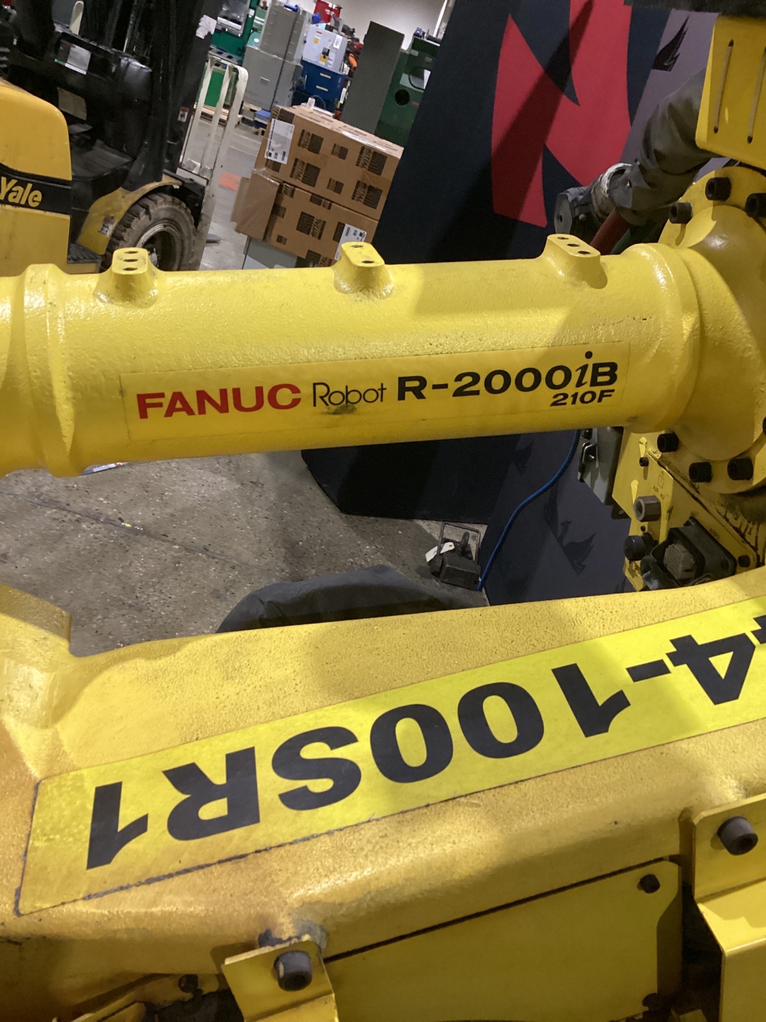 FANUC R-2000iB/210F Complete w/ R-30iB Controls USED 10