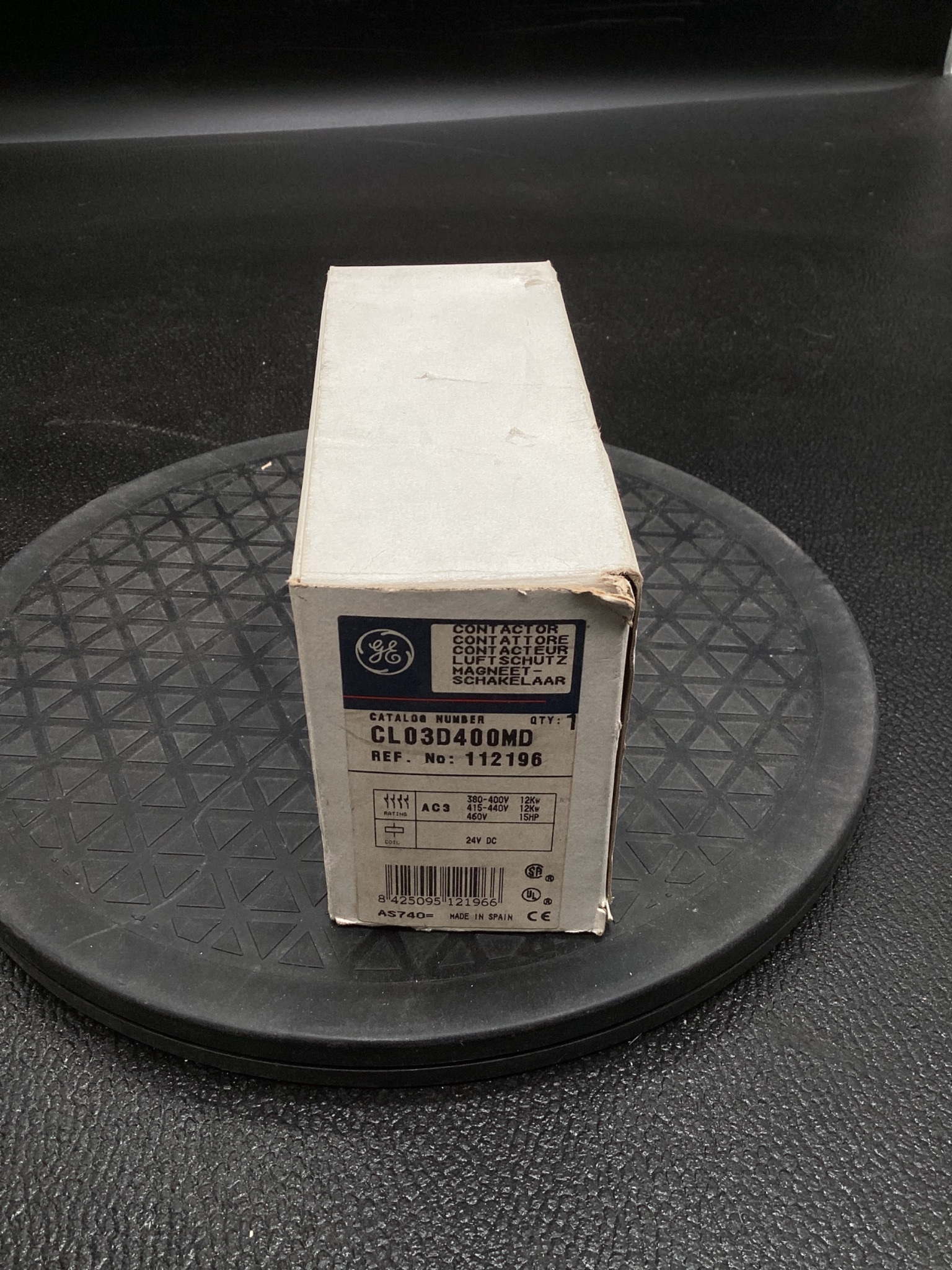 GENERAL ELECTRIC CL03D400MD Contactor NEW 3