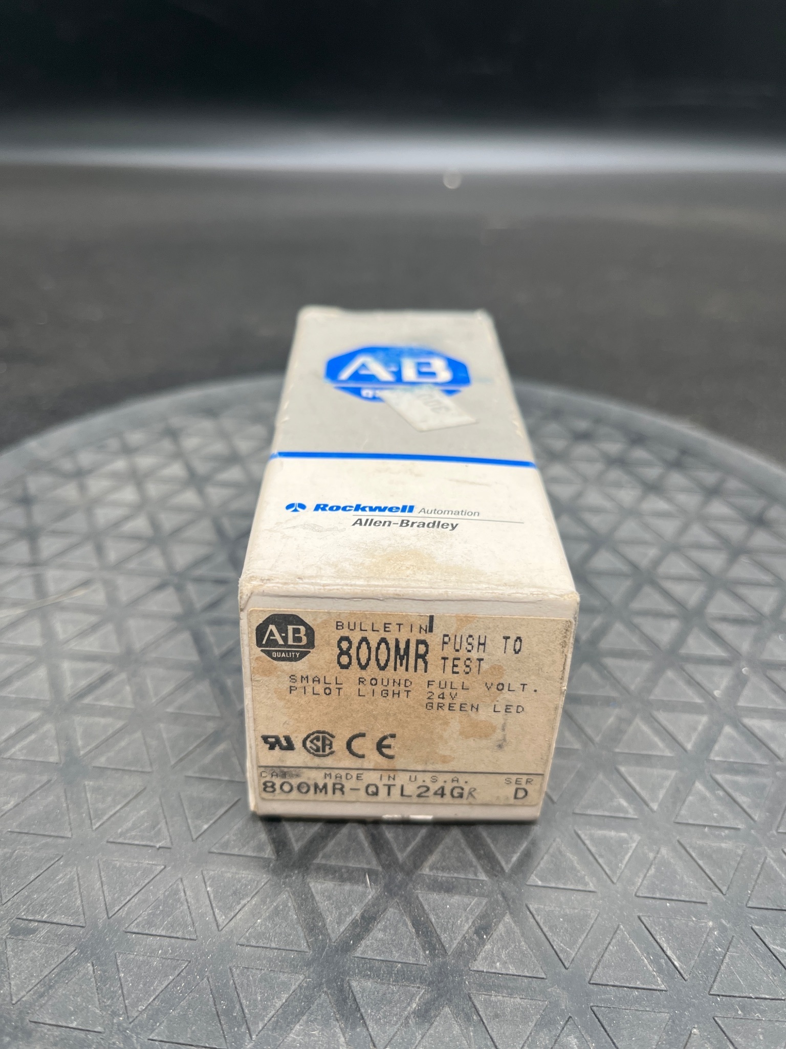 ALLEN BRADLEY 800MR-QTL24G Green Pilot Light NEW 0