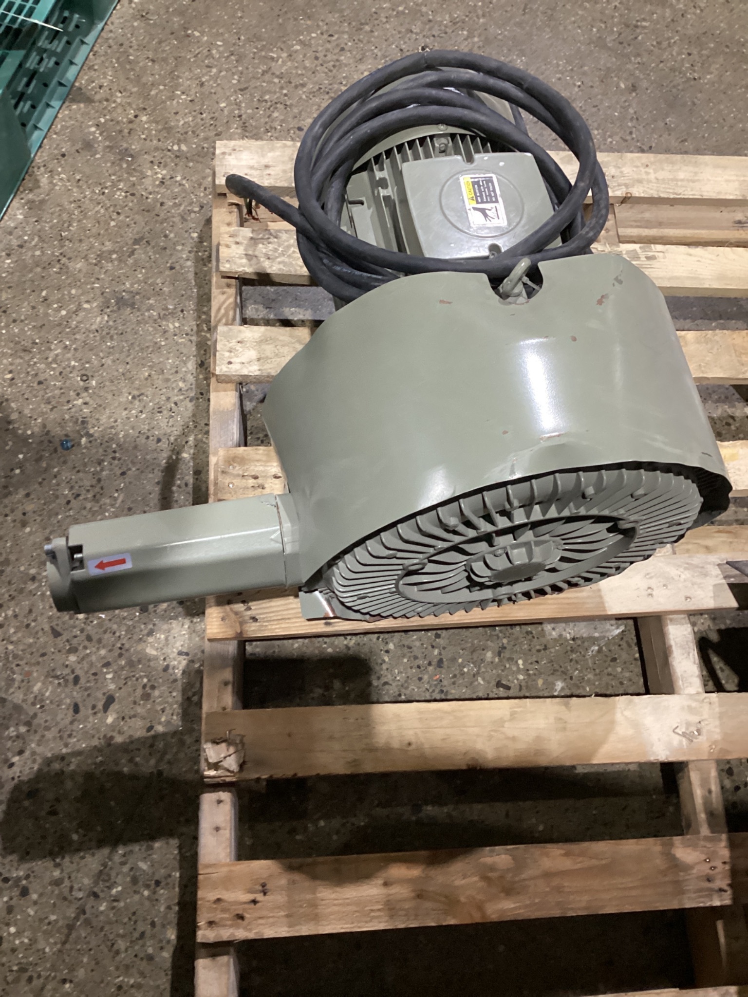 Jinan Quick-Kuaike 2PB720H57 7.5KW Vacuum Pump USED 2