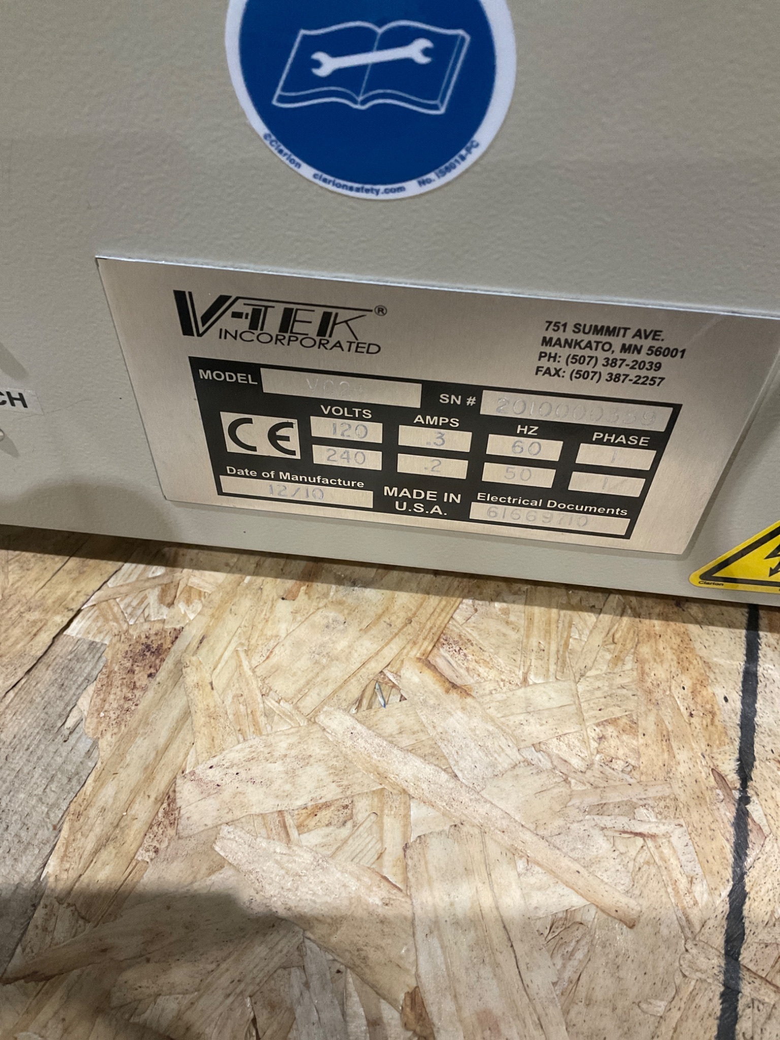 V-TEK VersaCount II+ Component Counter USED 0